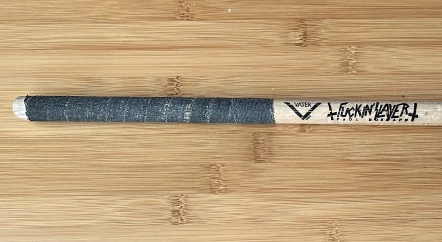 Slayer - Paul Bostaph Drum Stick - Final World Tour 2019 - Used - Vater, изображение 2