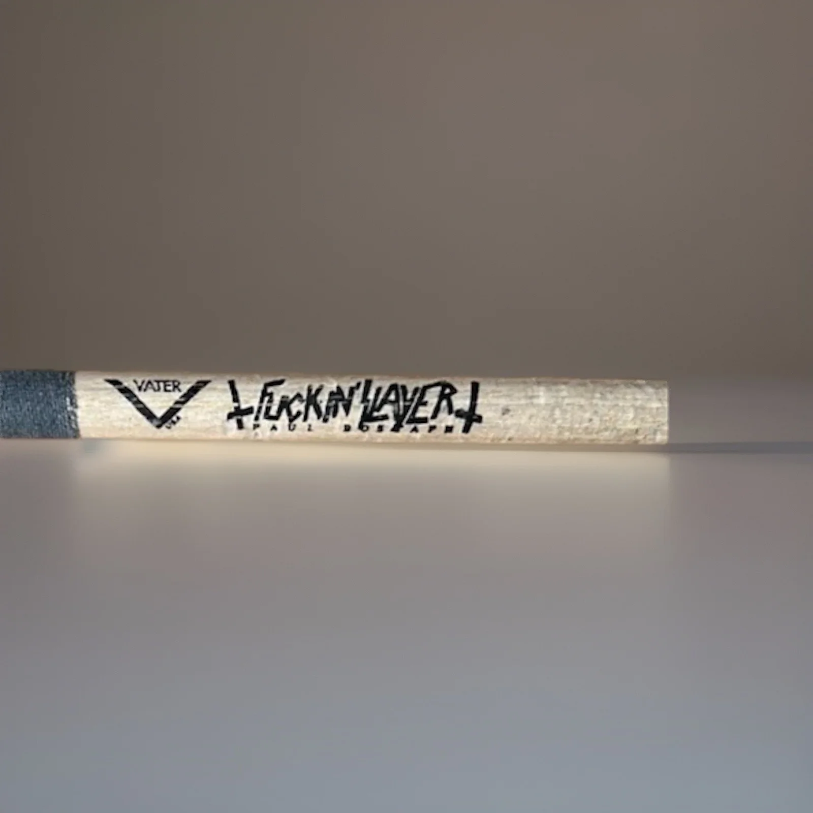 Slayer - Paul Bostaph Drum Stick - Final World Tour 2019 - Used - Vater, изображение 3