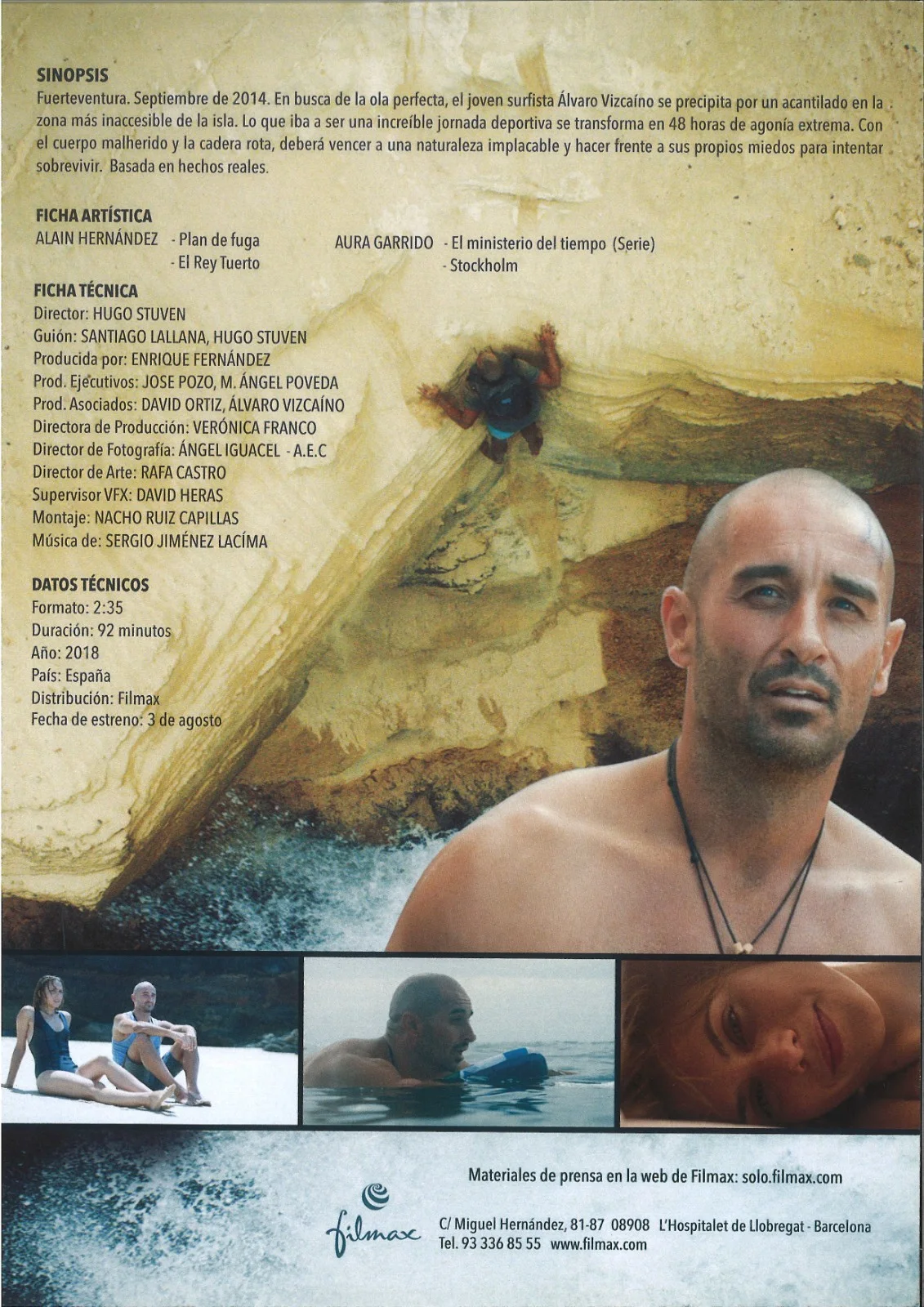 SOLO (1) / ORIGINAL SPANISH PRESS SHEET, image 2