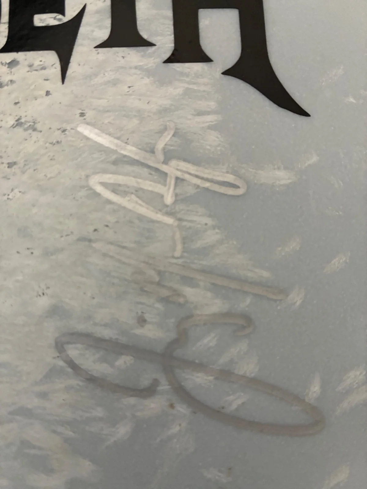 Megadeth Signed Stage Used 14" Drumhead, image 5