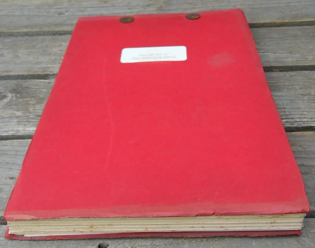 Vintage "ALL THE WAY UP" Genuine Original Post Production Movie Script 1970, image 5