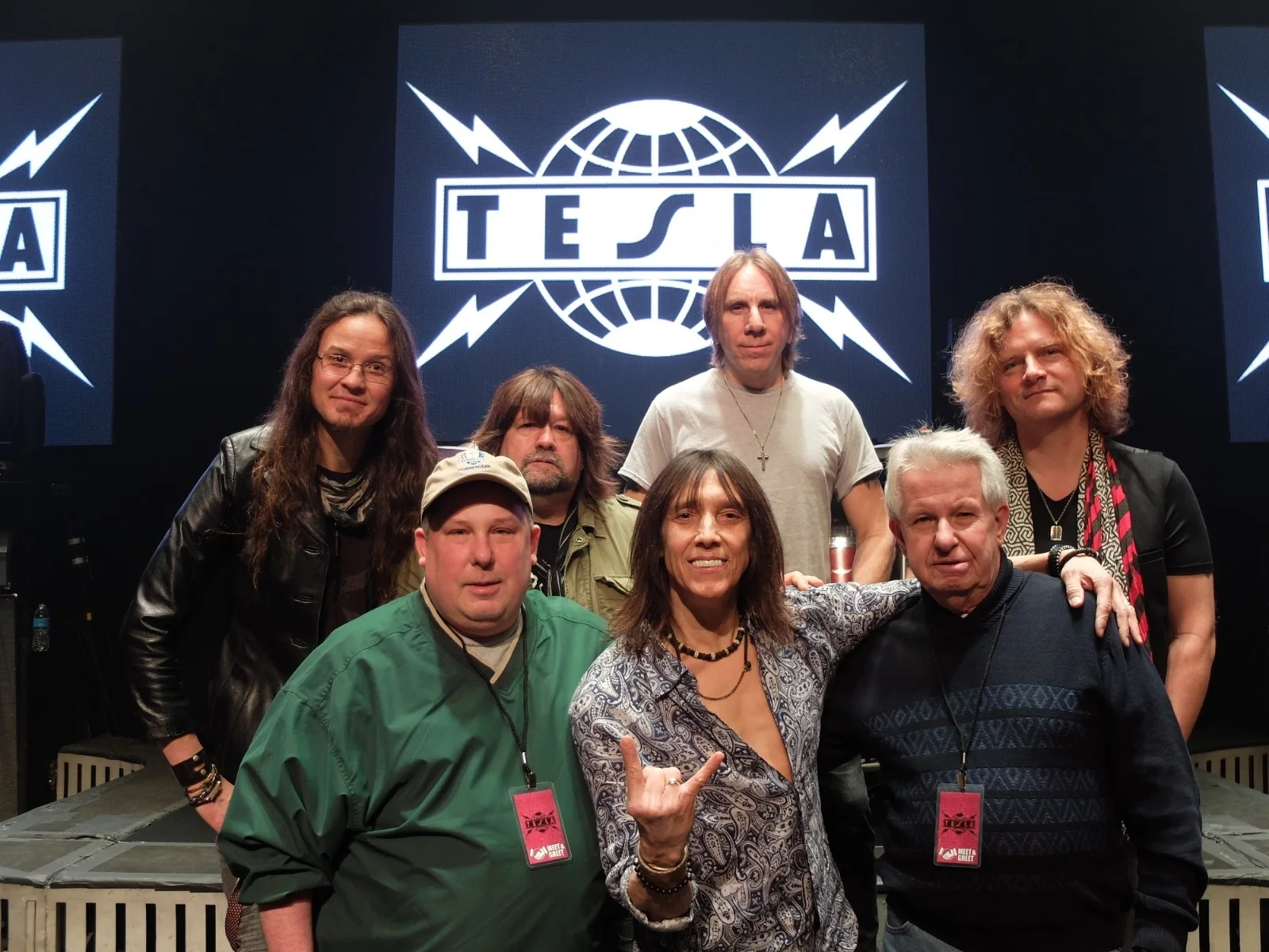 Tesla Signed Original Drumhead 14", image 2