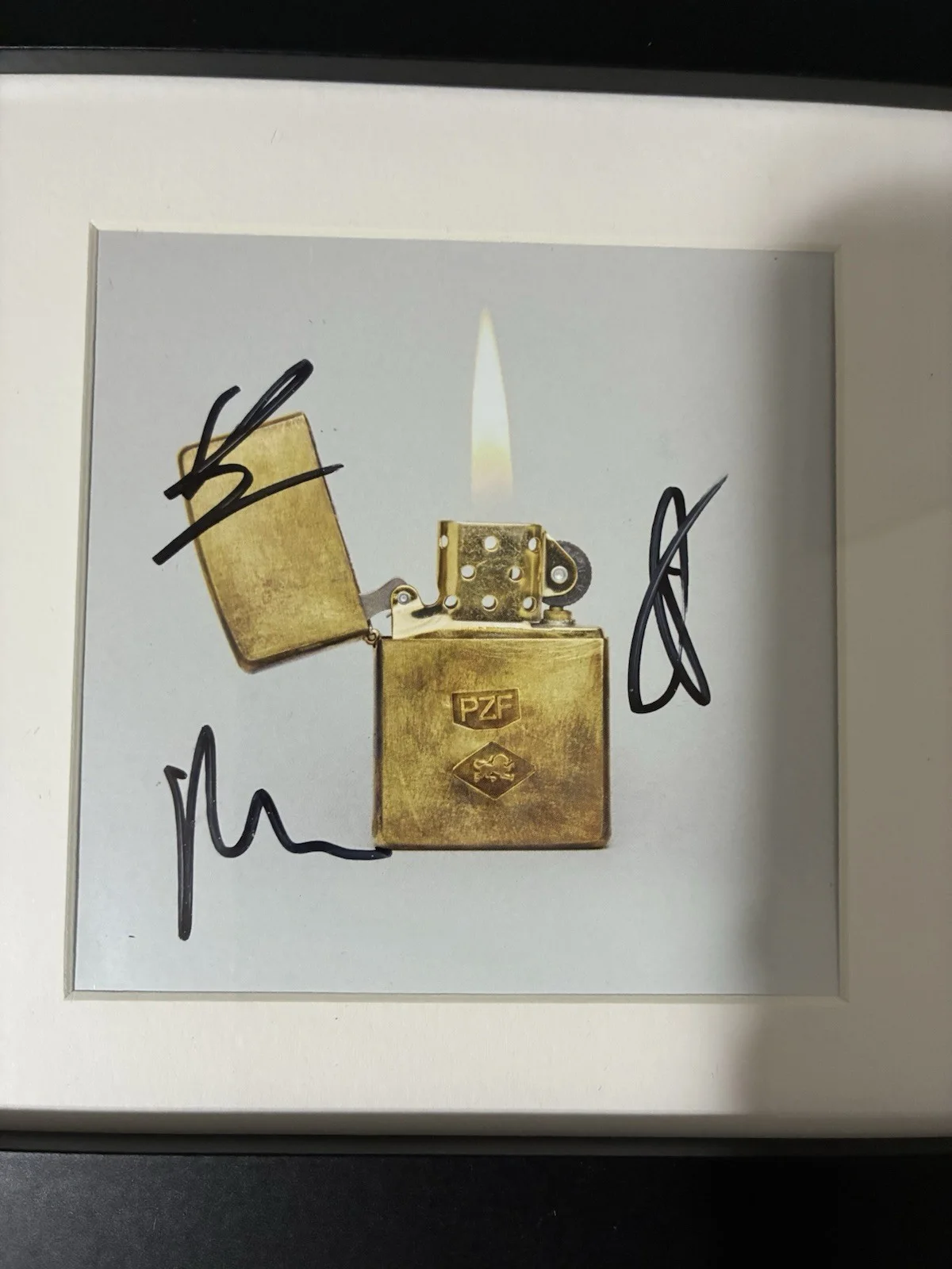 Mumford And Sons Signed Autographed Prizefighter Framed CD marcus mumford, image 2