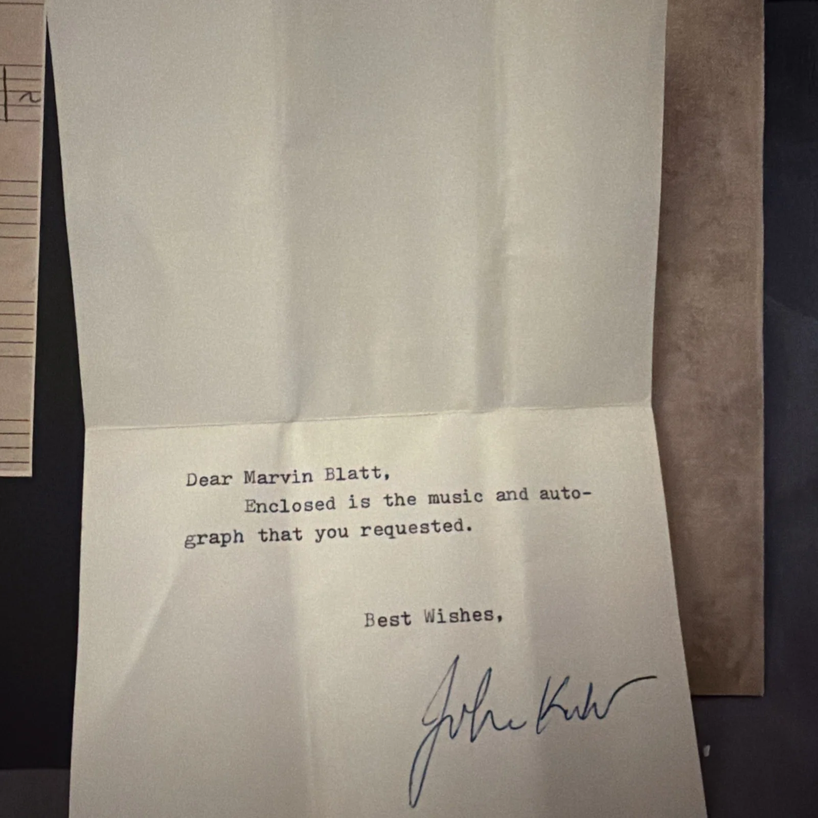 Joel Grey John Kander Signed Cabaret Music JSA Liza Minnelli Auto, изображение 5