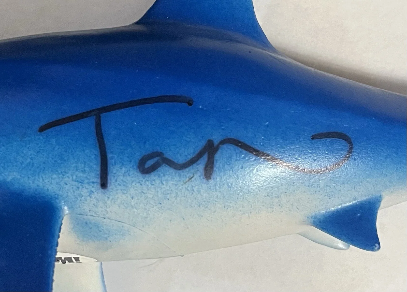 Tara Reid — Bam Box Sharknado 10" Shark Figure Signed By Tara Reid with COA Autograph, image 3