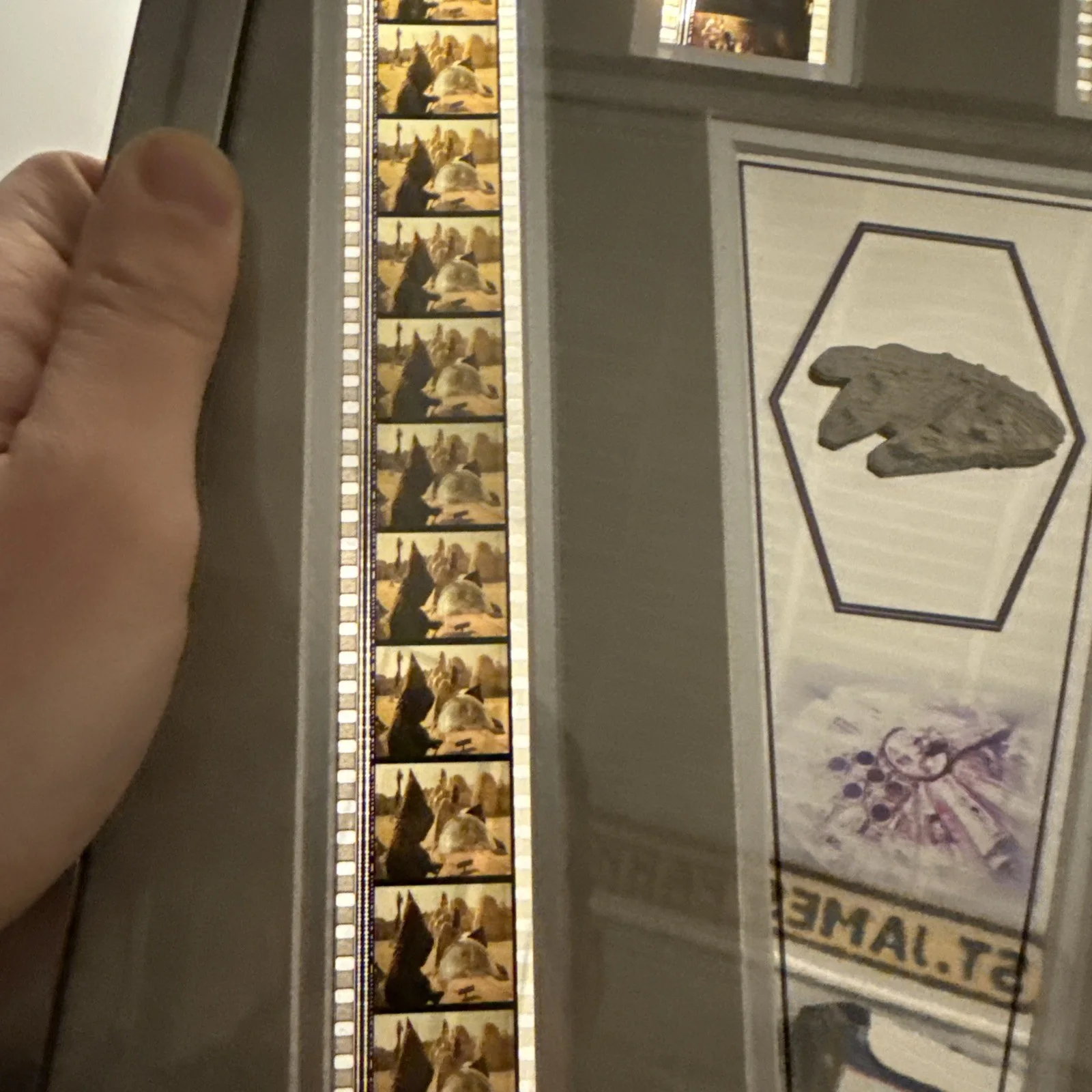 Star Wars A New Hope Original Film Cell Ltd Edition 303/430 Framed Display 35mm, image 3