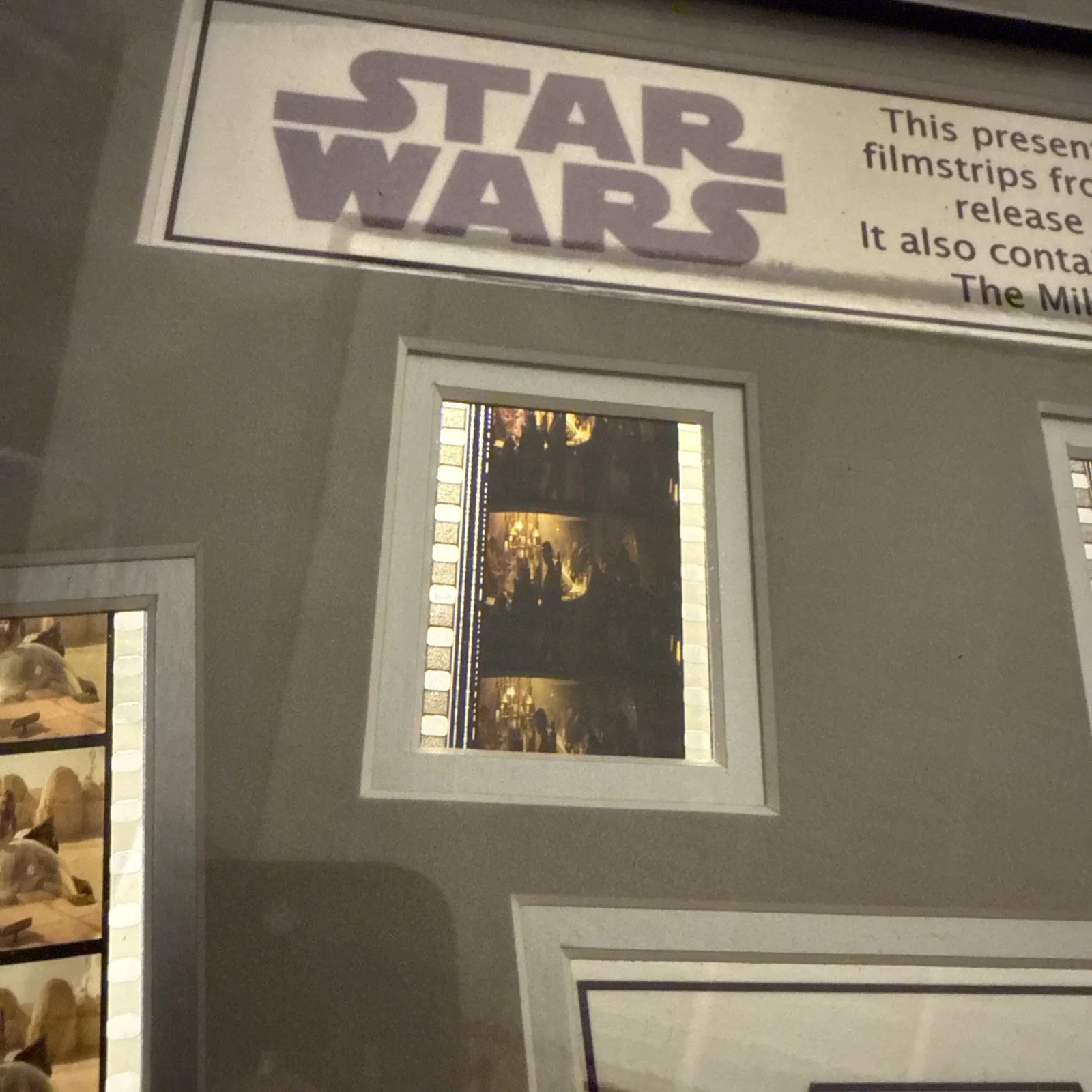 Star Wars A New Hope Original Film Cell Ltd Edition 303/430 Framed Display 35mm, image 5