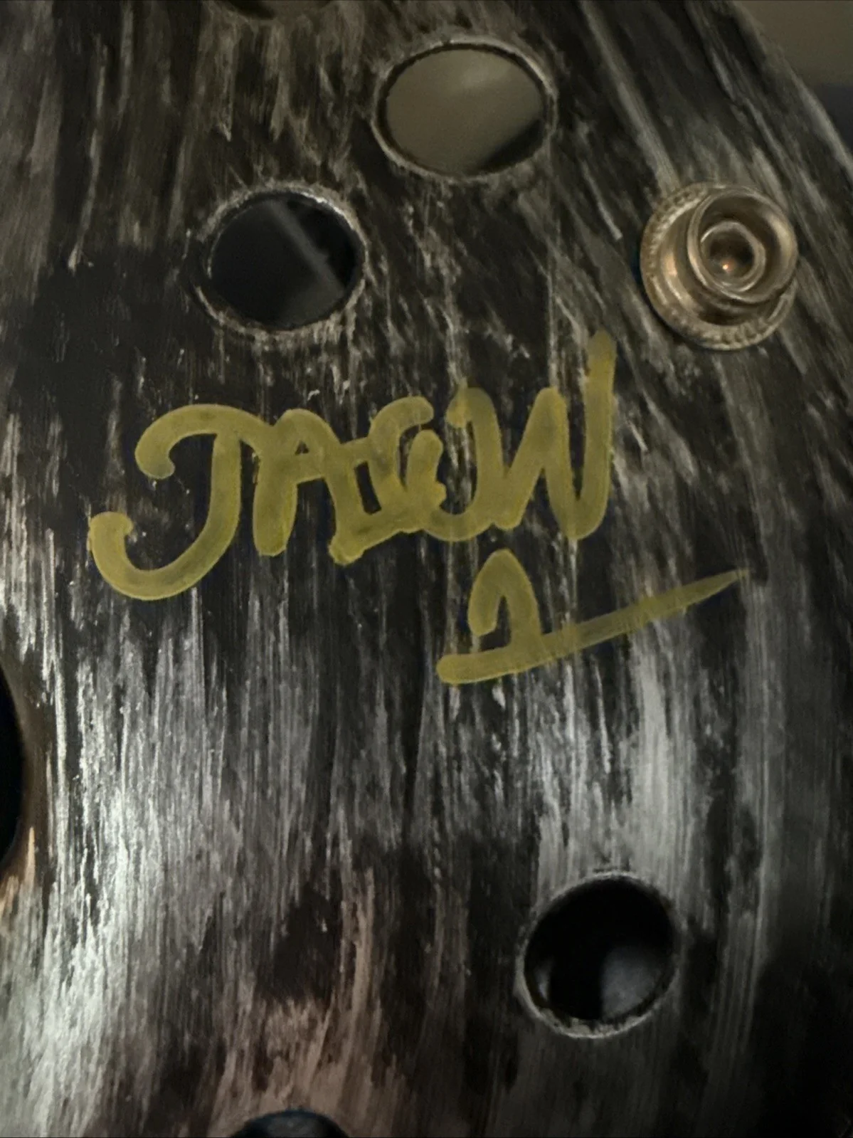 ari lehman — Badass Jason Voorhee Authentic Certified Signed Jason Mask by Ari Lehman, изображение 3
