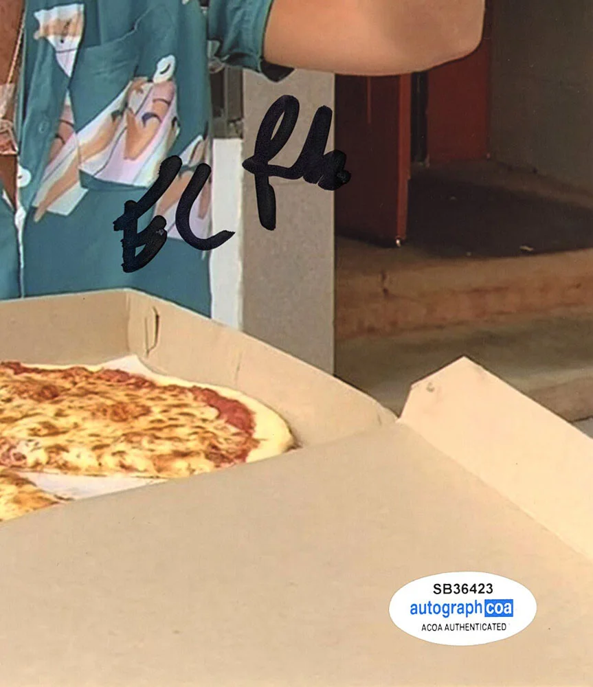 DAVE PORTNOY — Dave Portnoy signed "ONE BITE PIZZA" 8x10 Photo BARSTOOL SPORTS b Auto ACOA COA, изображение 3