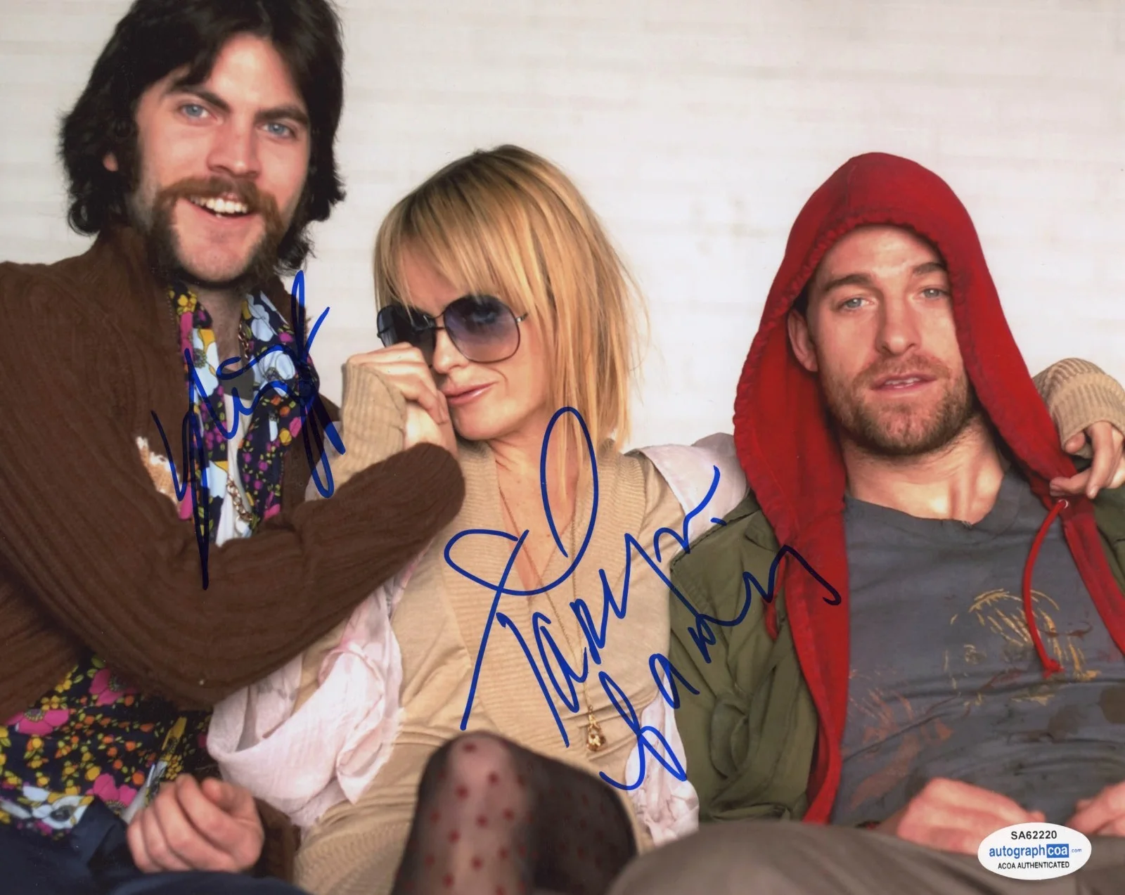 TARYN MANNING, WES BENTLEY — Taryn Manning & Wes Bentley signed "WEIRDSVILLE" 8x10 Photo PROOF e ACOA COA, изображение 3