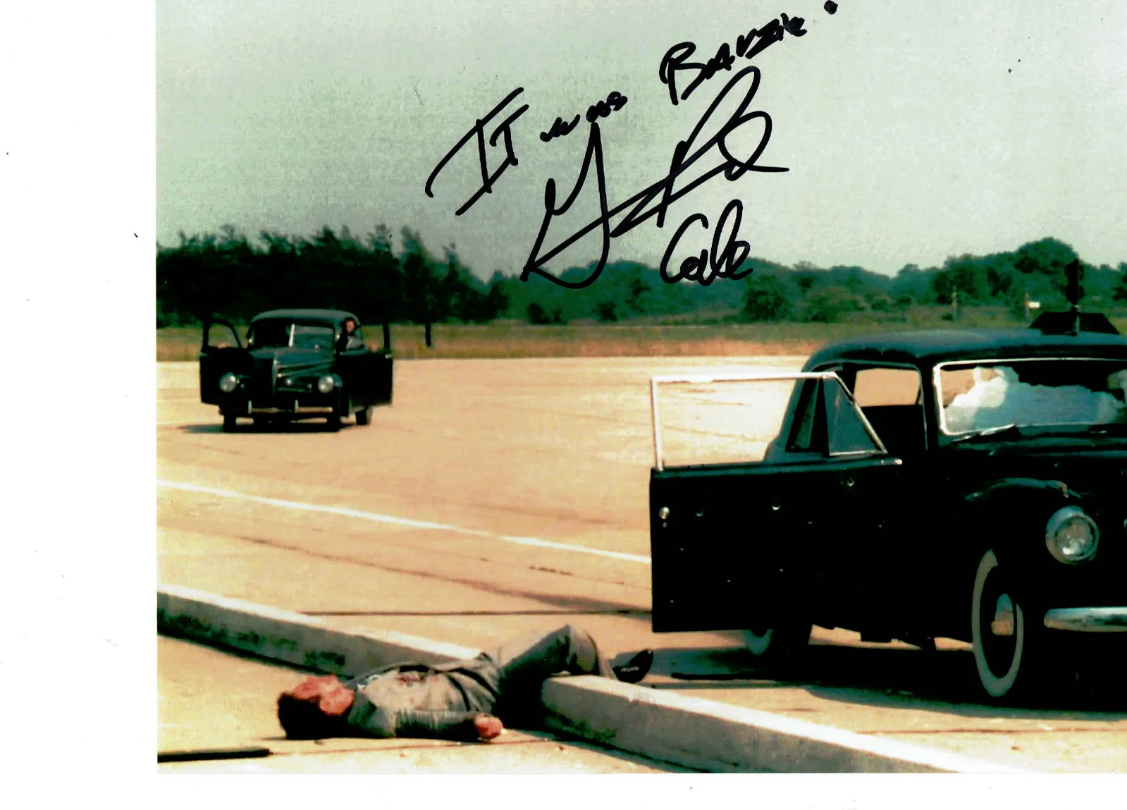 Gianni Russo — Godfather Russo (Carlo) autographed 8x10 It Was Brazini color photo