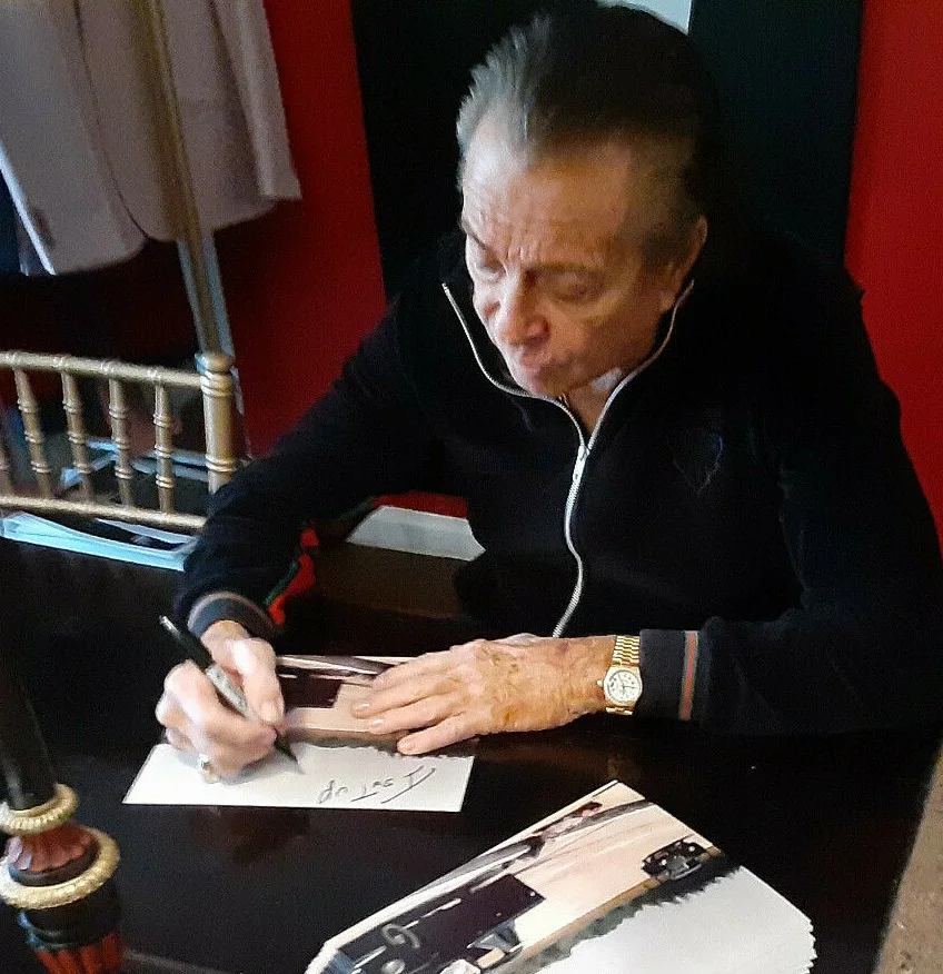 Gianni Russo — Godfather Russo (Carlo) autographed 8x10 It Was Brazini color photo, изображение 4