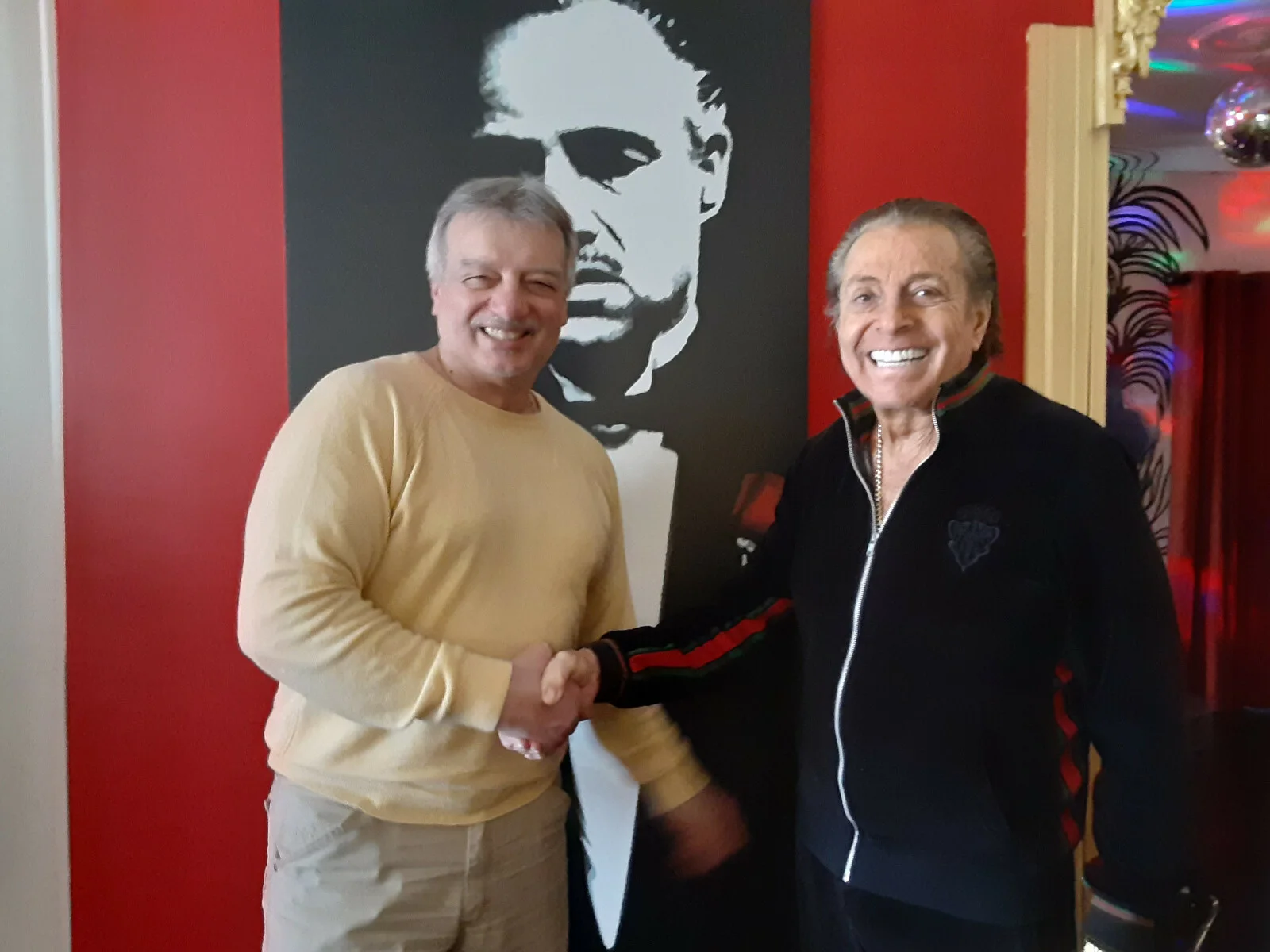 Gianni Russo — Godfather Russo (Carlo) autographed 8x10 It Was Brazini color photo, изображение 5