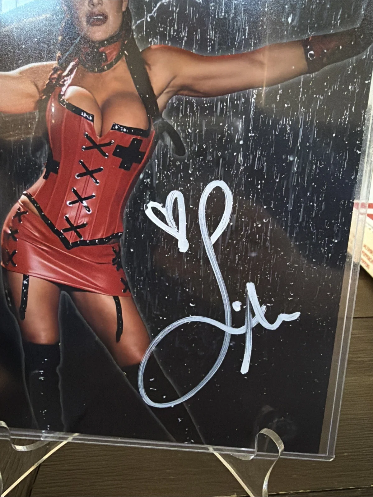 Lisa Ann — Hot Sexy Lisa Ann Signed 8x10 Photo Adult Star Authentic Autograph, изображение 2