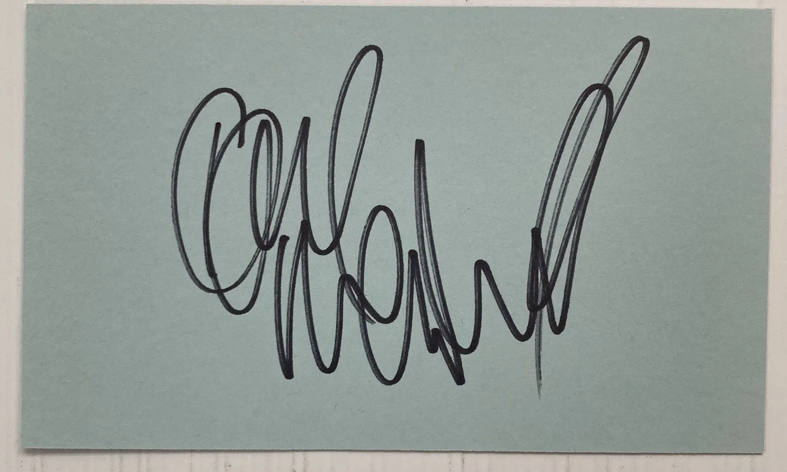 Dominic Monaghan — Lord Of The Rings Dominic Monaghan Signed Autograph 3x5 Index Card JSA - FREE SH, изображение 2