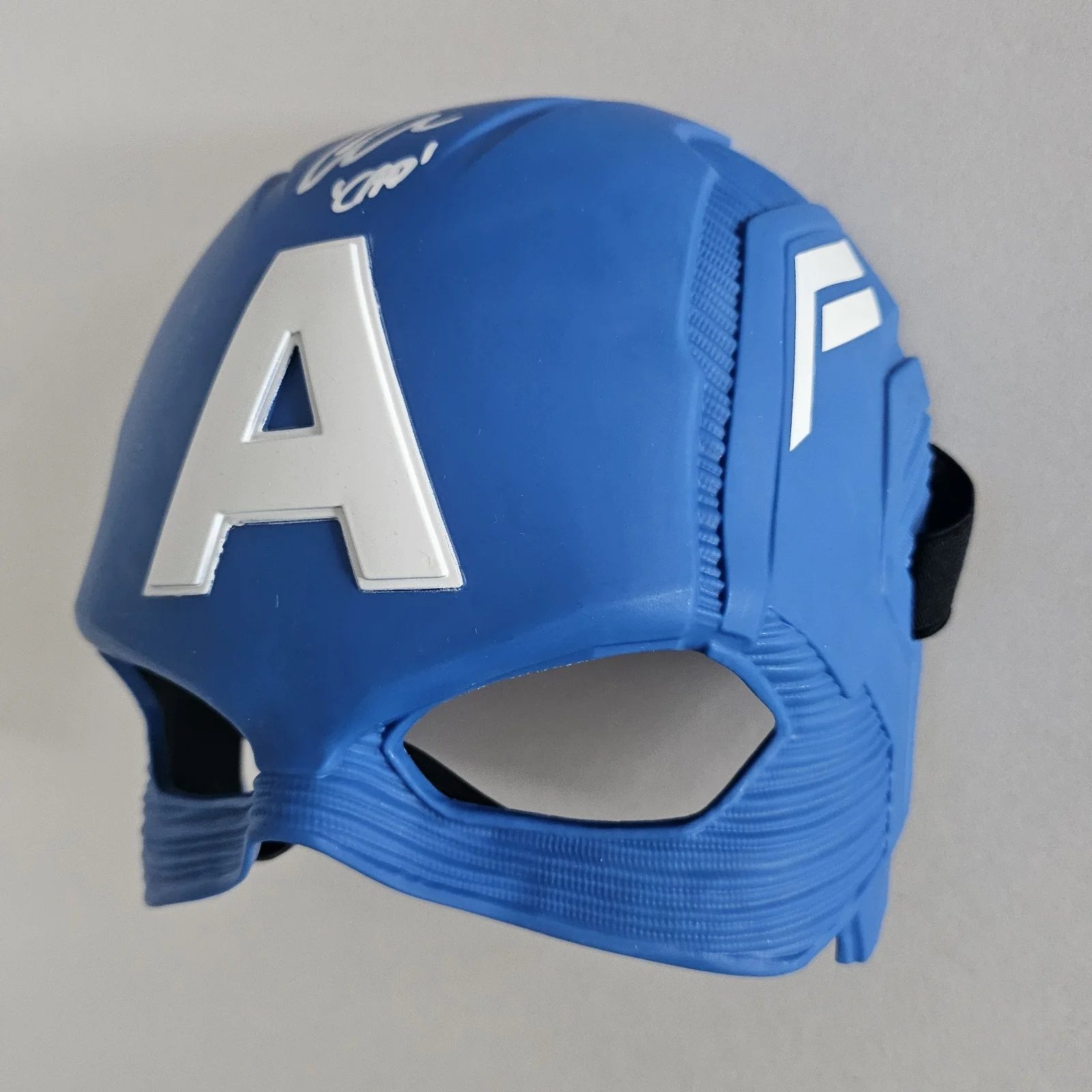 Chris Evans — Chris Evans Signed Captain America Mask Replica Marvel Autograph Prop Auto COA, image 5