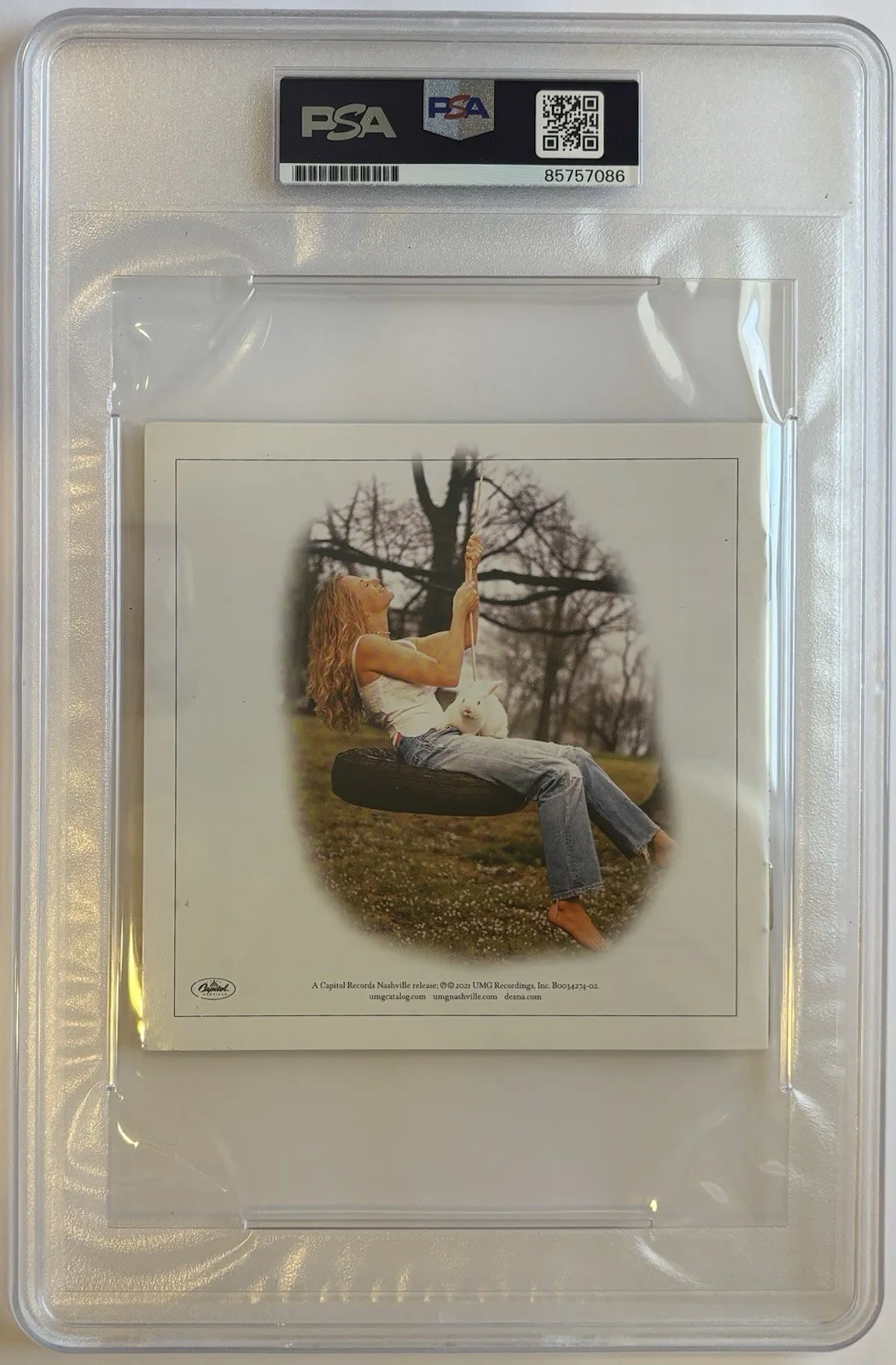 Deana Carter Signed Did I Shave My Legs For This? CD Booklet PSA Auto Encap!, изображение 2