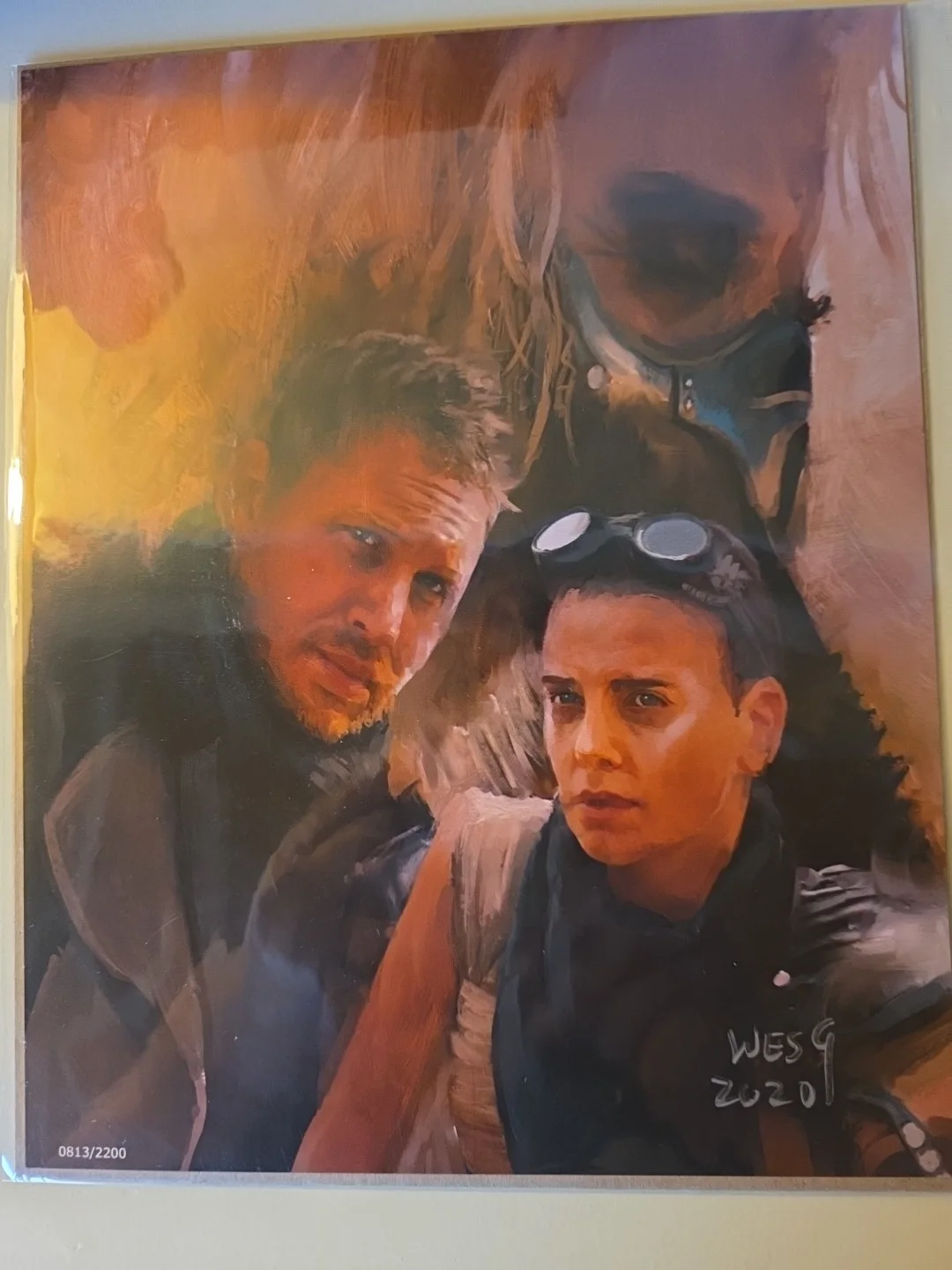 BAM authentic hand signed 8x11 color photo, image 2