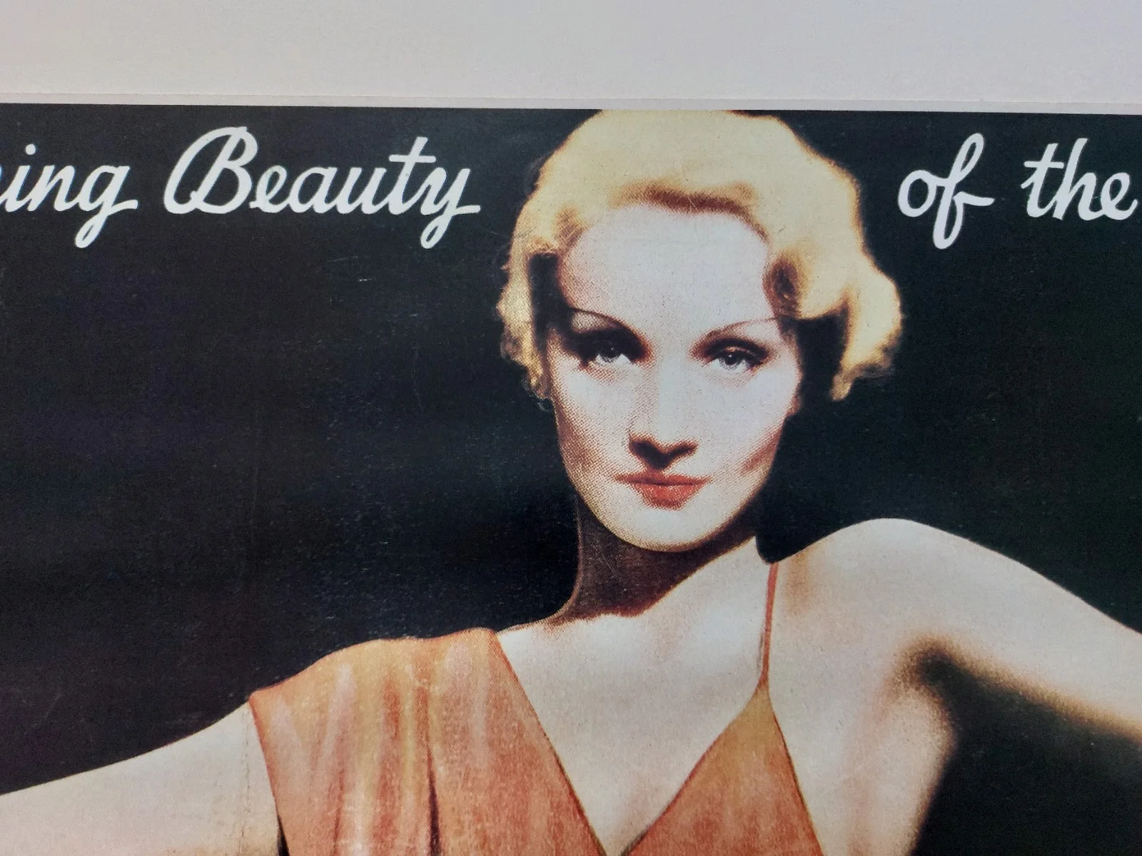 MARLENE DIETRICH "THE SCARLET EMPRESS " FILM POSTER, изображение 4