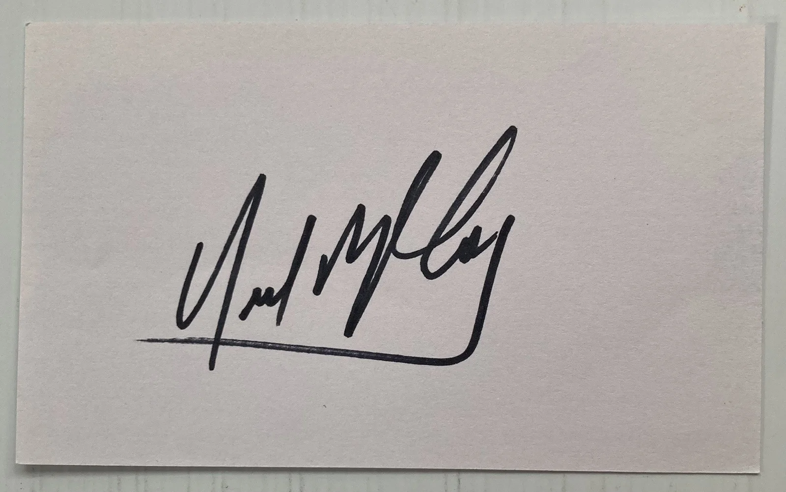 Country Singer Neal McCoy Signed Autograph 3x5 Index Card - JSA Cert - FREE S&H!, изображение 2