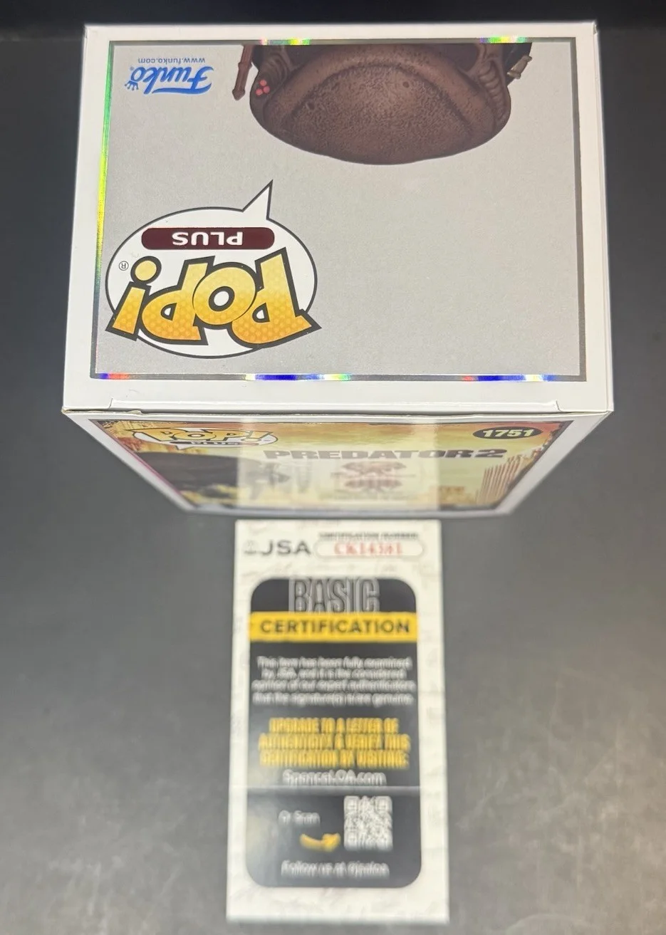 Danny Glover — Danny Glover Signed Funko Pop Autographed Predator 2 City Hunter Figure JSA COA, image 5