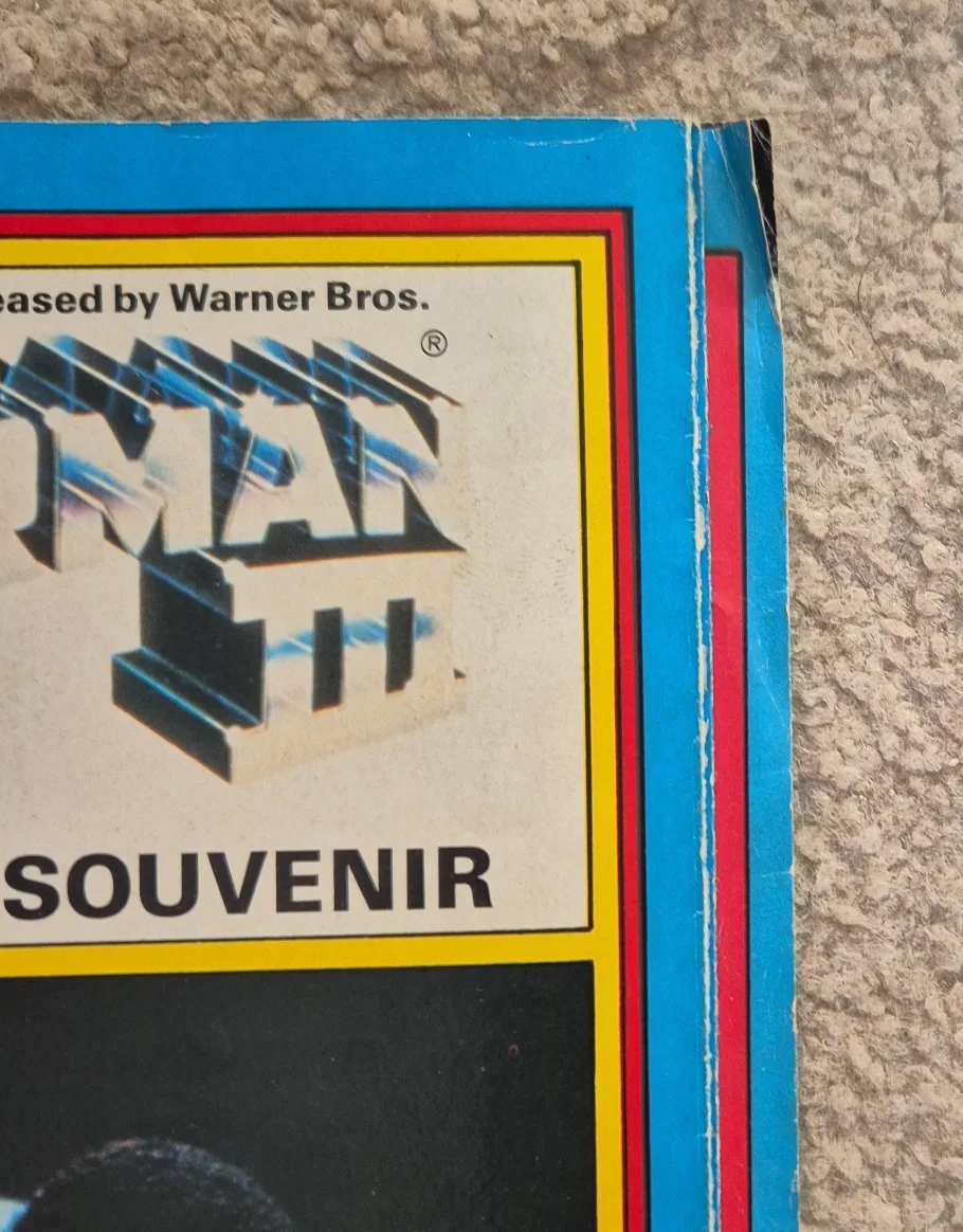 1983 Movie Poster Souvenir Superman 3, изображение 2