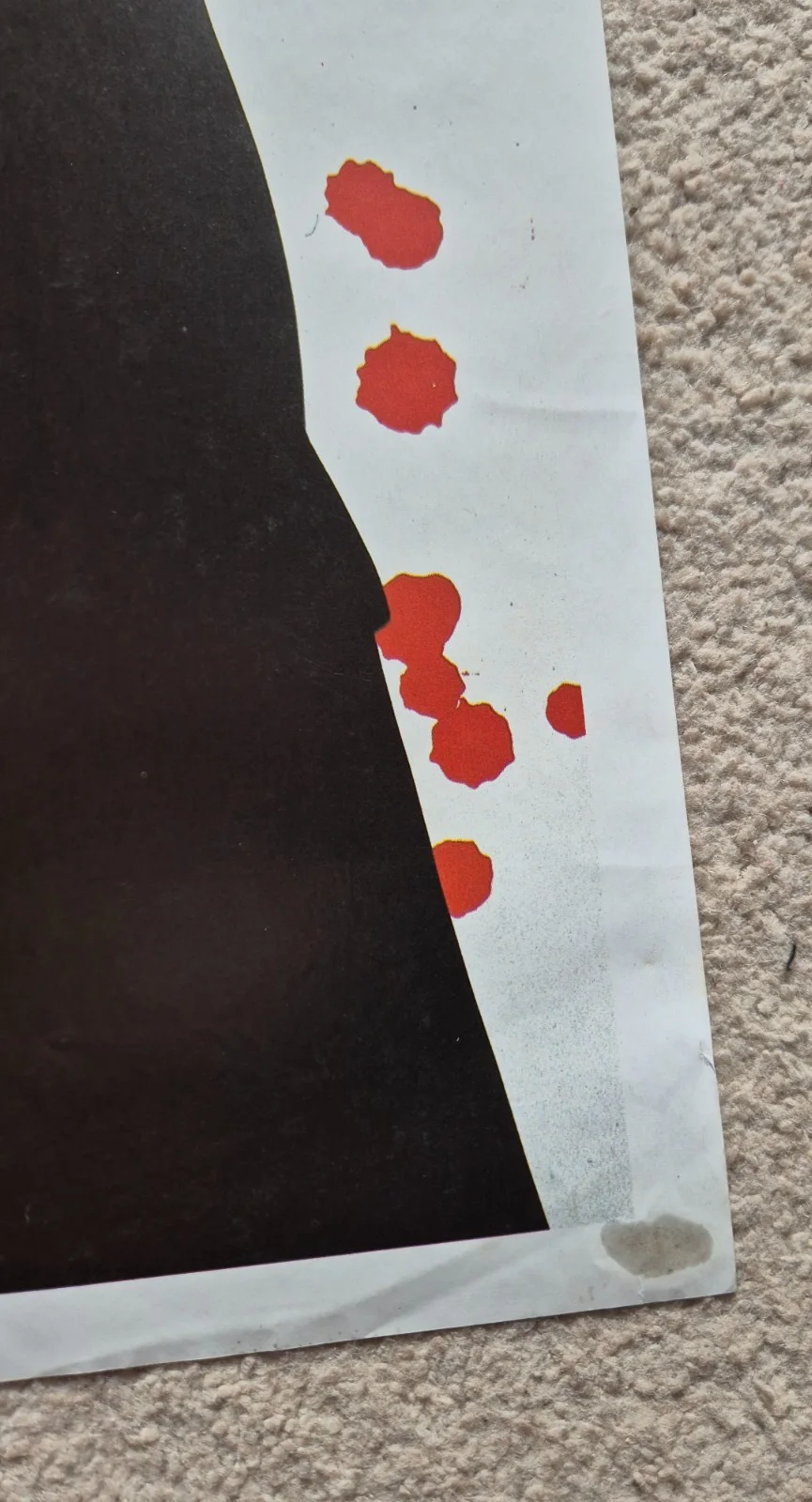 Reservoir Dogs Poster, Mr White, Harvey Keitel, Tarantino 34" x 24" approx, изображение 5