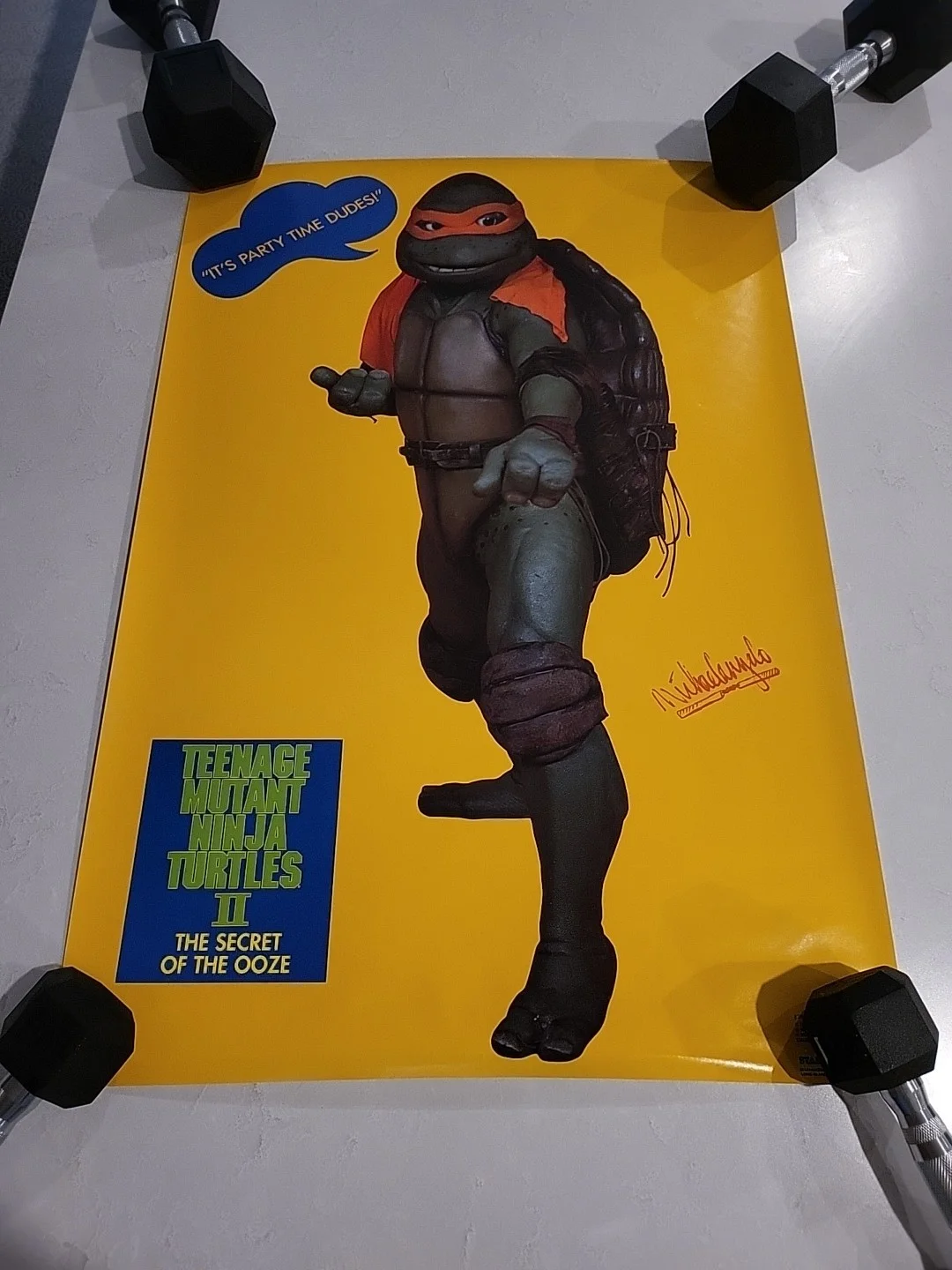 Teenage Mutant Ninja Turtles TMNT The Secret Of The Ooze Signed Posters Set Of 4, изображение 4