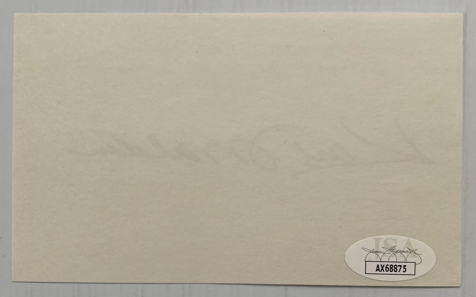 Karl Malden — Streetcar Karl Malden Signed Autograph 3x5 Index Card - JSA Cert - FREE S&H!, изображение 3