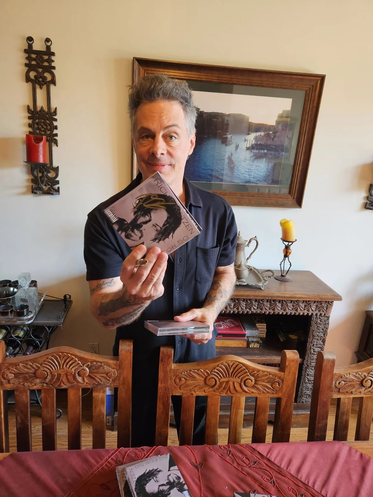 Richie Kotzen — Richie Kotzen Autographed Fan Bundle – Signed CDs + VIP Pass, image 4