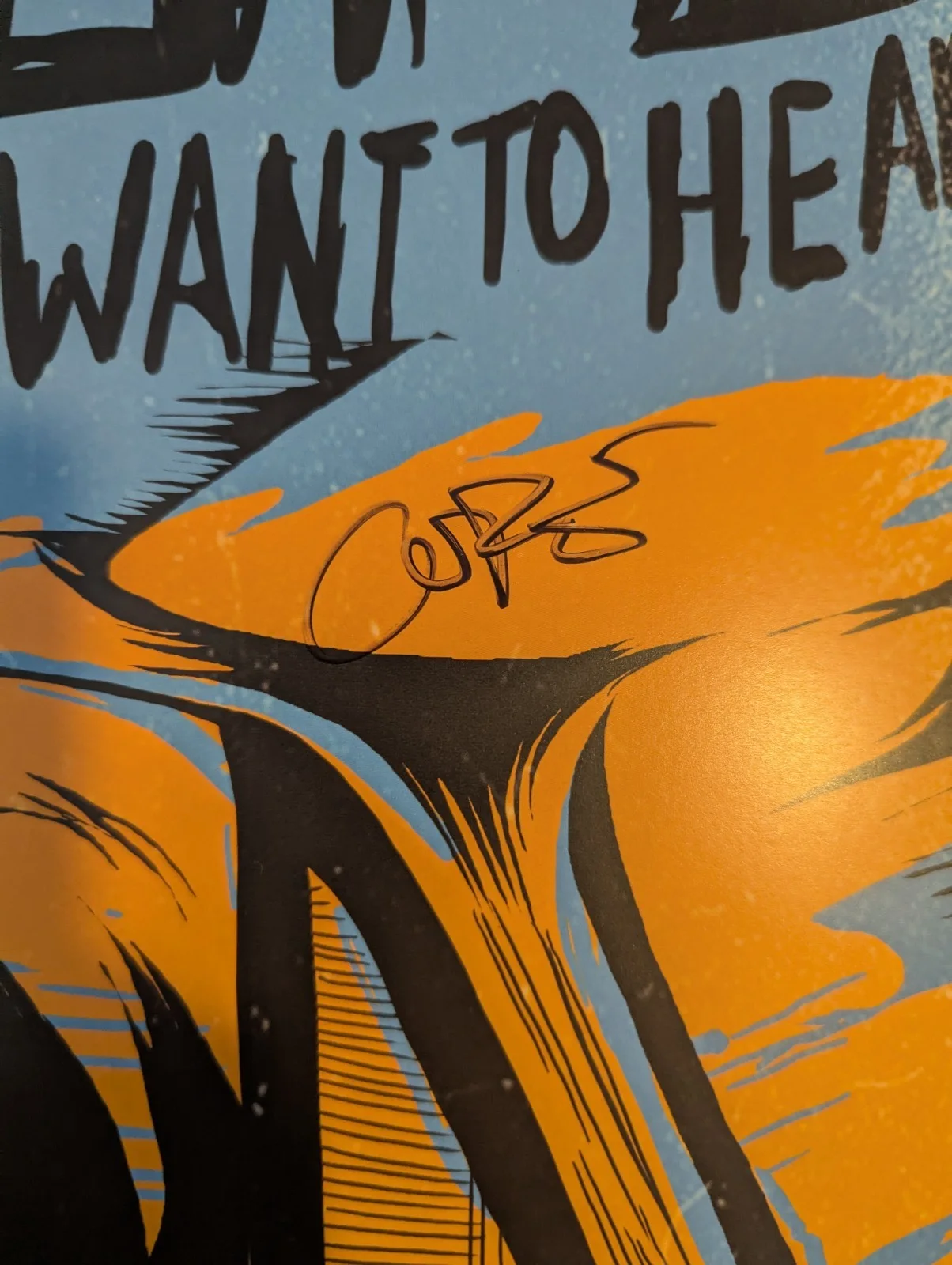 Citizen Cope Signed Spring 2023 Solo Acoustic Tour Original Music Poster, изображение 5