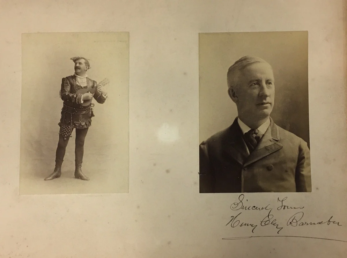 19th Century Actors — 19th Century Stage & Screen Actors Signed Oversize Photographs, image 2