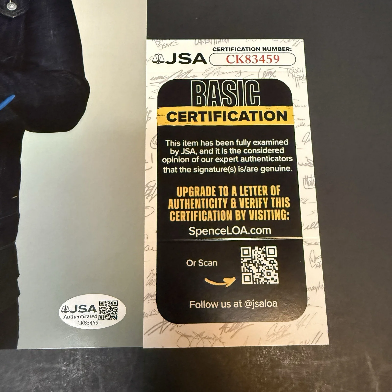 Sal Vulcano — Sal Vulcano Signed 8x10 Autographed Photo Impractical Jokers Actor JSA COA, image 3