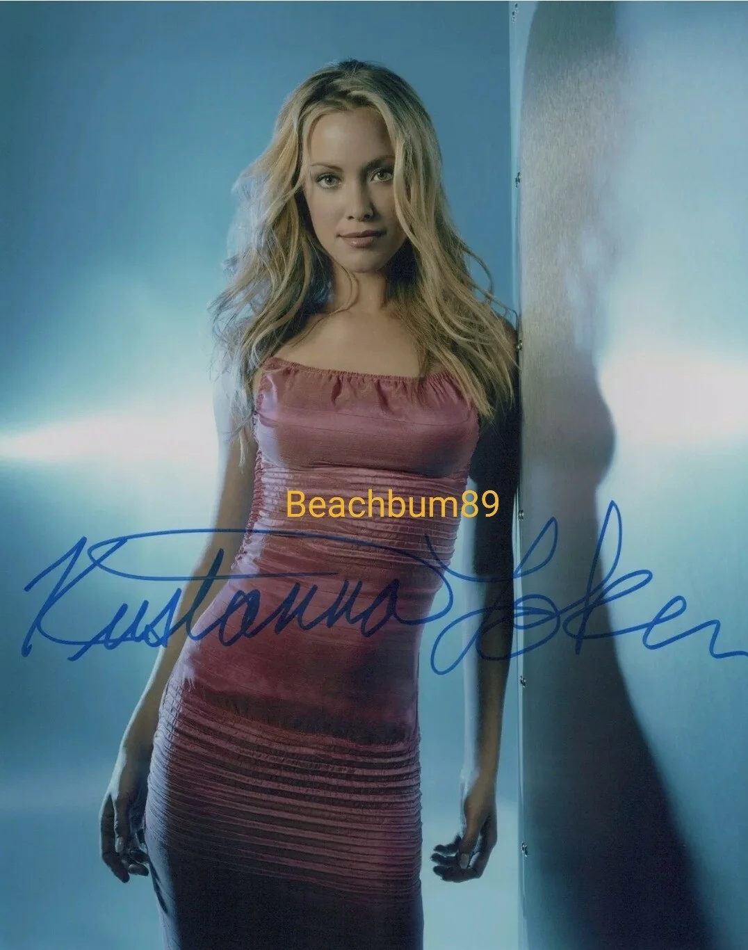 Kristanna Loken — Smoking Hot!!!! KRISTANNA LOKEN - "Terminator 3" actress - Signed 8x10 W/ COA