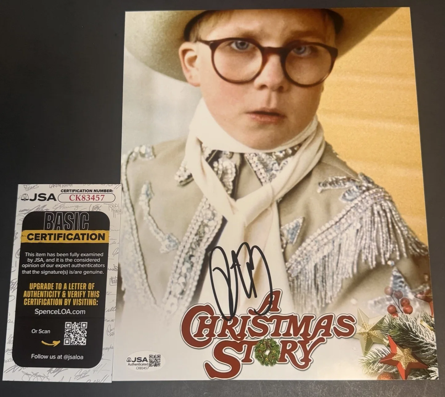Peter Billingsley — Peter Billingsley Signed 8x10 A Christmas Story Autographed Photo Ralphie JSA