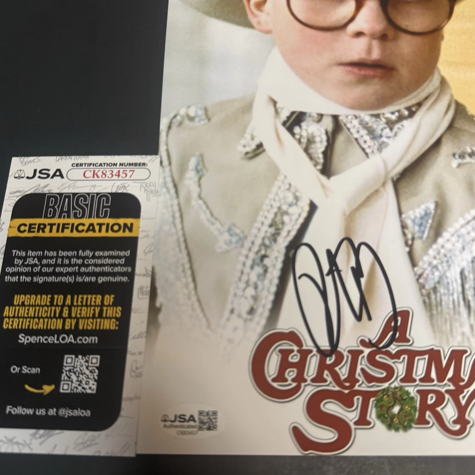 Peter Billingsley — Peter Billingsley Signed 8x10 A Christmas Story Autographed Photo Ralphie JSA, изображение 2