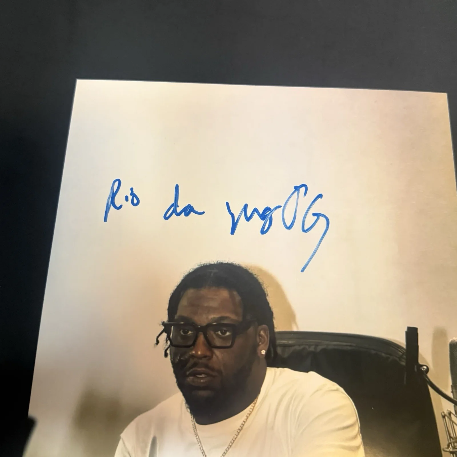 Rio Da Yung Og Signed 8x10 Autographed Photo Flint Michigan Rapper Rare JSA COA, изображение 2