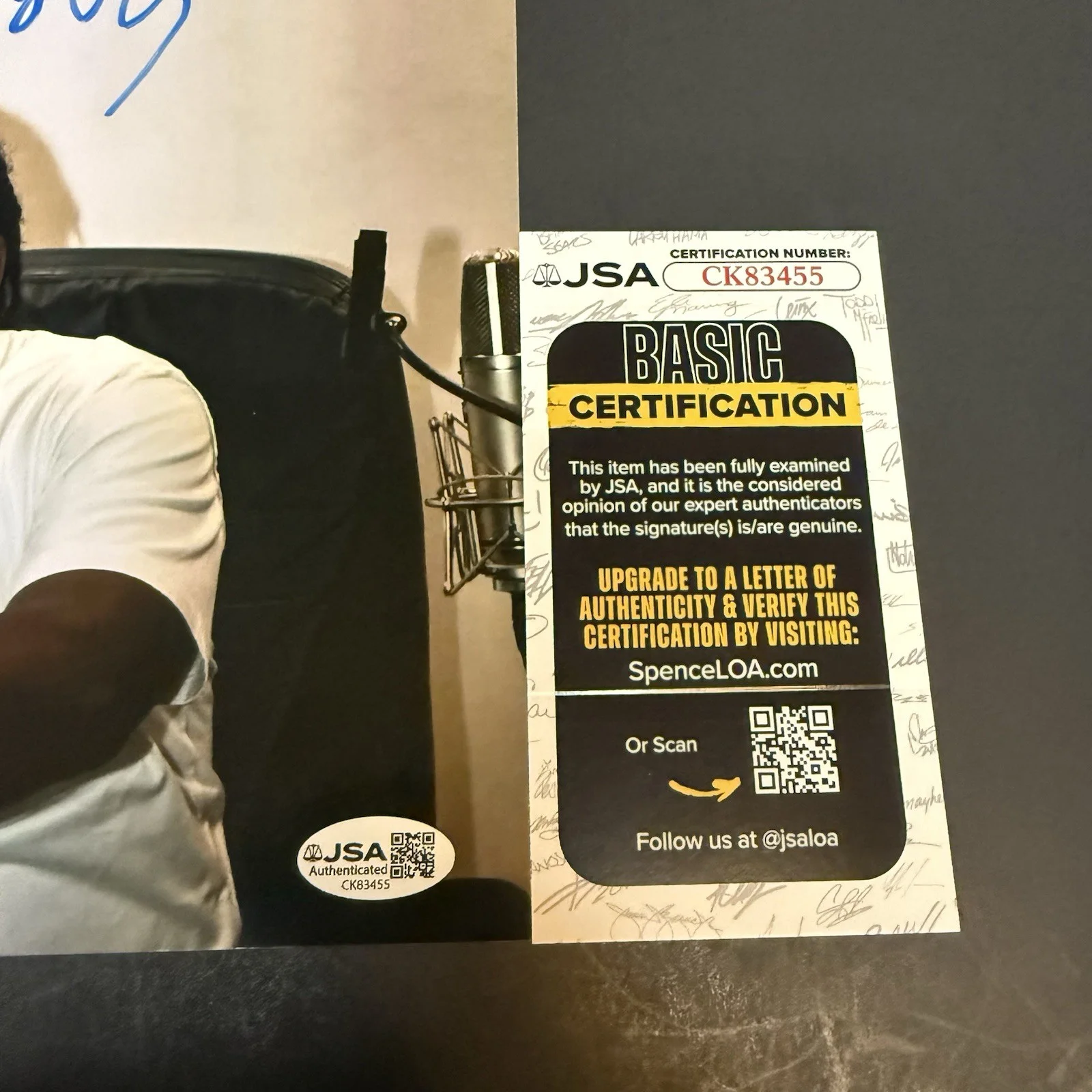 Rio Da Yung Og Signed 8x10 Autographed Photo Flint Michigan Rapper Rare JSA COA, изображение 3