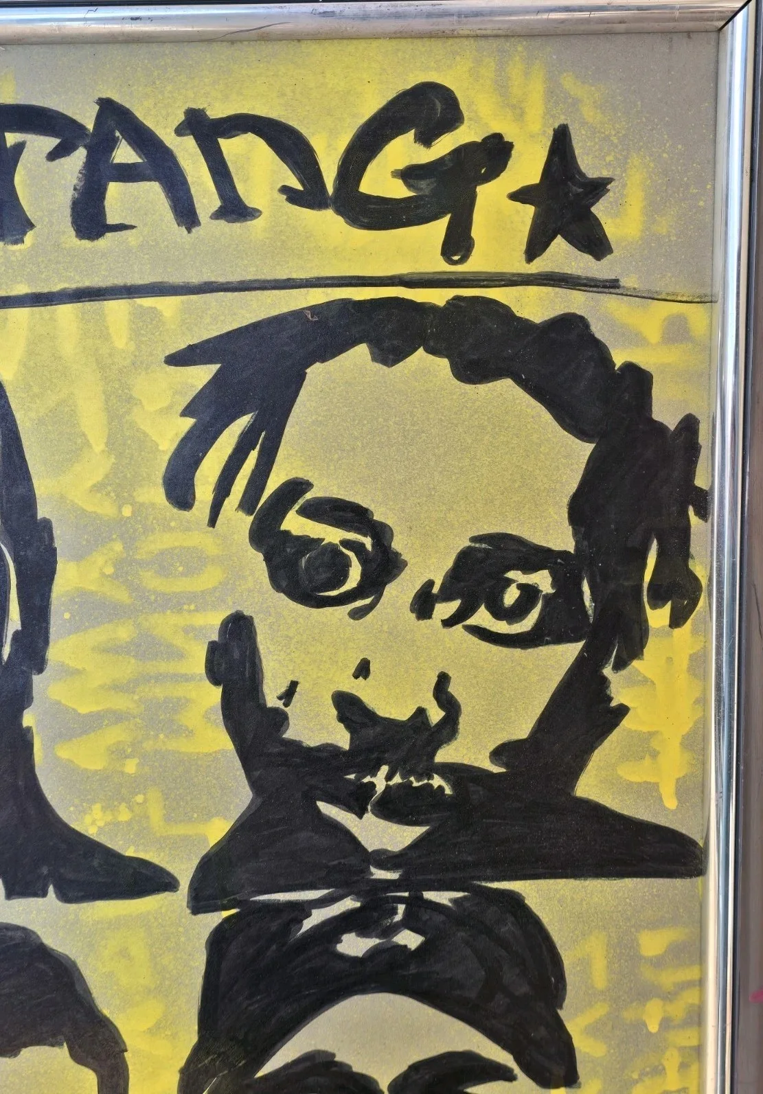 RZA Signed Artwork Of The 25yr ANNIVERSARY OF Wu Tang Clan Auto 24×30inches., изображение 3