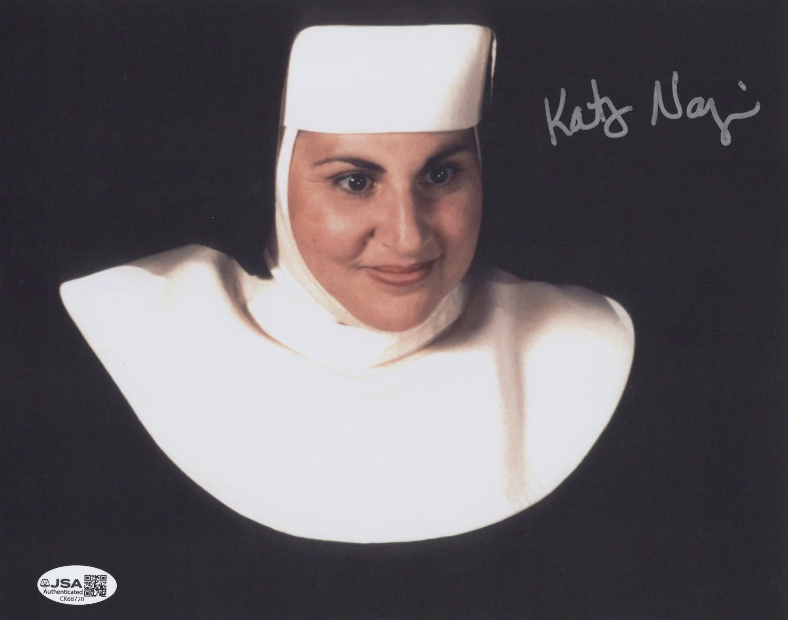 Kathy Najimy — Sister Act 8x10 photo of Mary Patrick signed by Kathy Najimy JSA COA
