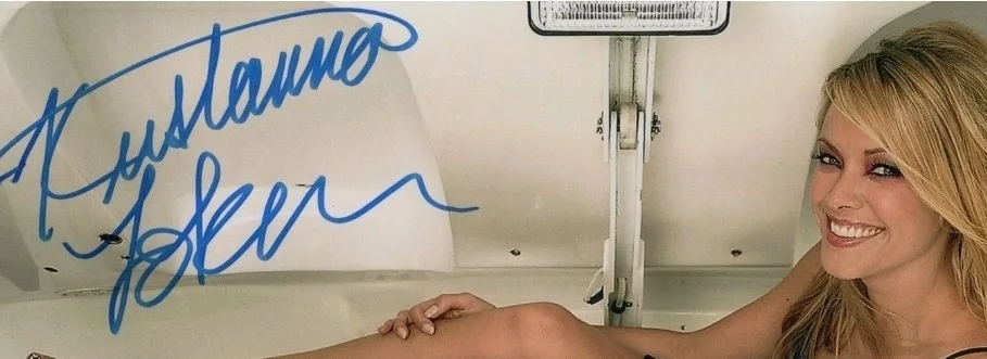 Kristanna Loken — Totally Hot! - KRISTANNA LOKEN "Terminator 3" & "Blood Rayne" Signed 8x10 W/COA, image 2