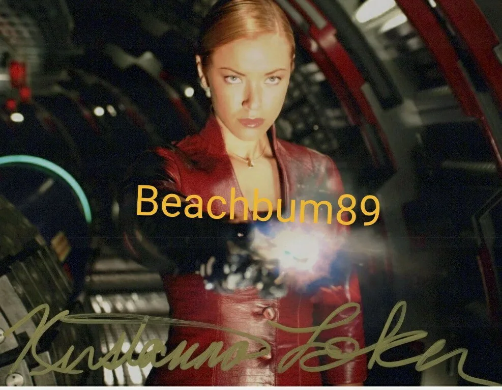 Kristanna Loken — Fantastic! KRISTANNA LOKEN as 'T-X' in "Terminator 3" - Signed 8x10 Photo w/COA, image 4