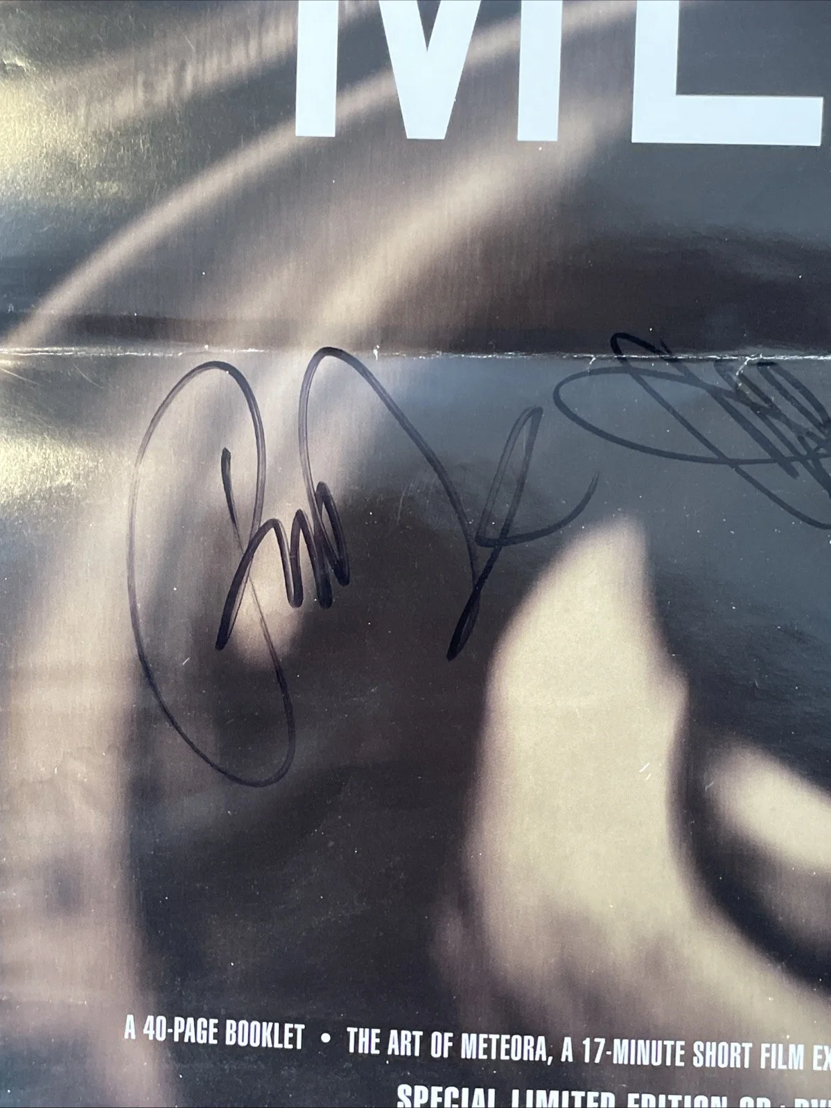 Linkin Park Signed Autographed 18x24 2004 Meteora Poster, image 3