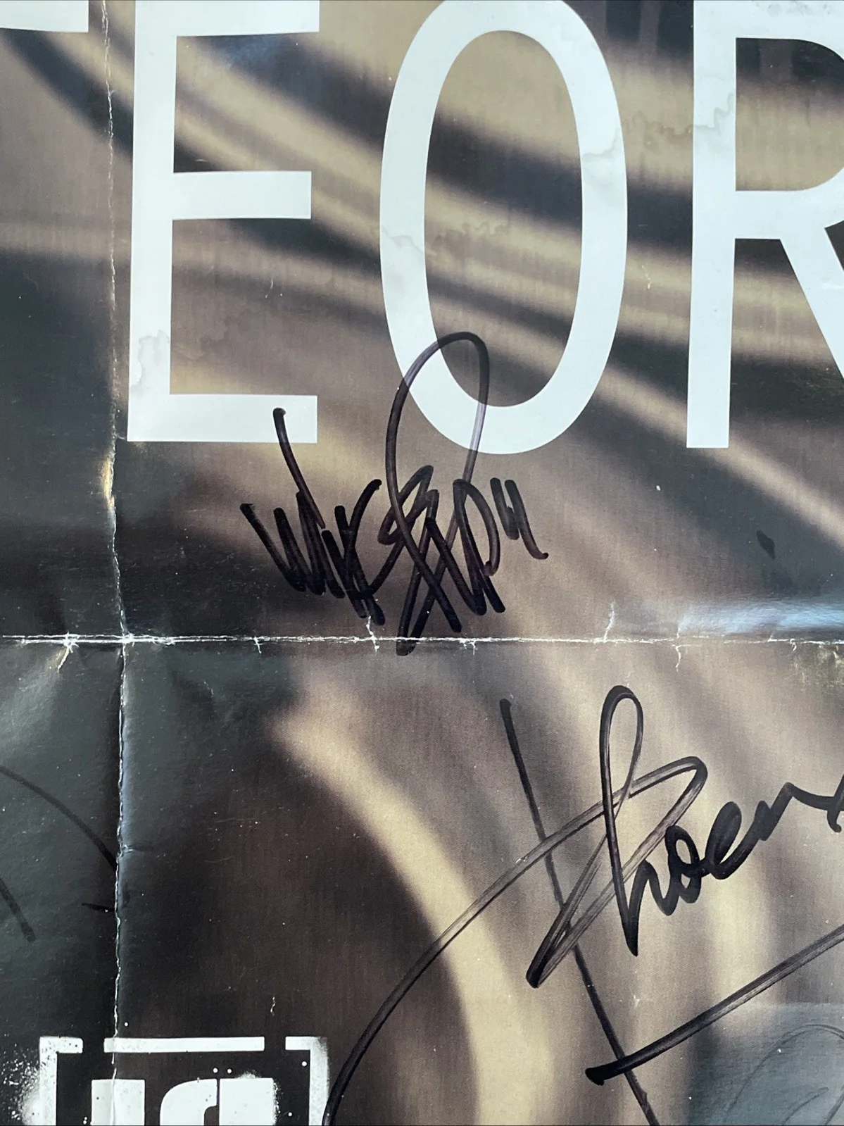 Linkin Park Signed Autographed 18x24 2004 Meteora Poster, image 5