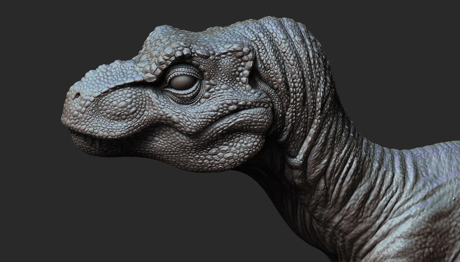 JURASSIC PARK JUVENILE T-REX HUGE MODEL KIT 47CM LONG - PROP REPLICA, image 2