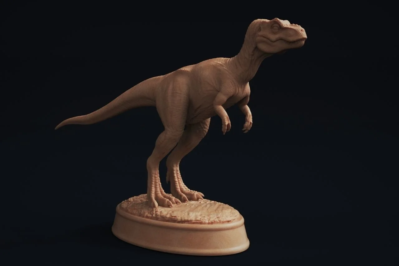 JURASSIC PARK JUVENILE T-REX HUGE MODEL KIT 47CM LONG - PROP REPLICA, image 4
