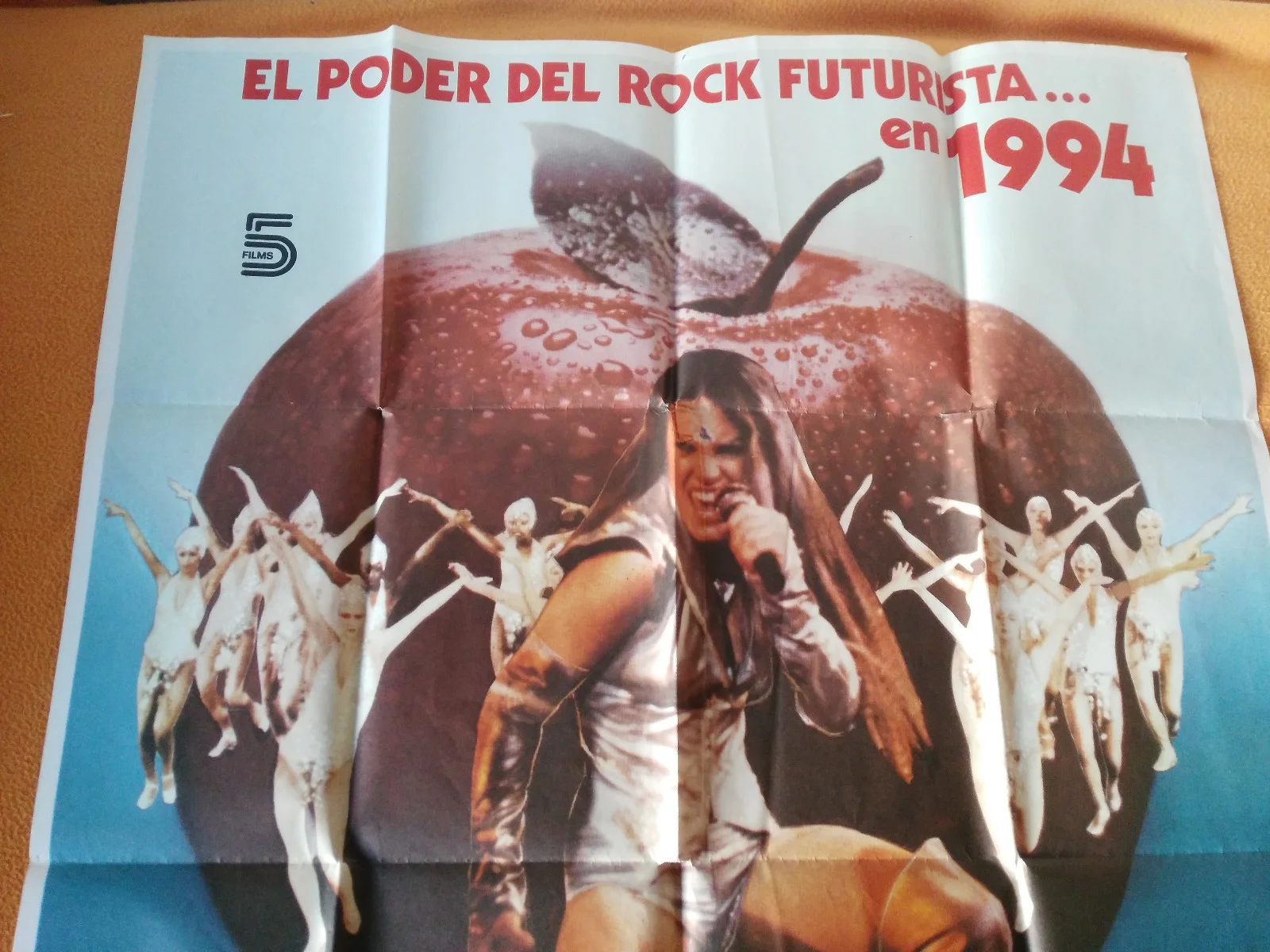 The Apple El Poder Del Rock Futurista Pelicula Cartel De Cine Poster 70X100, image 4