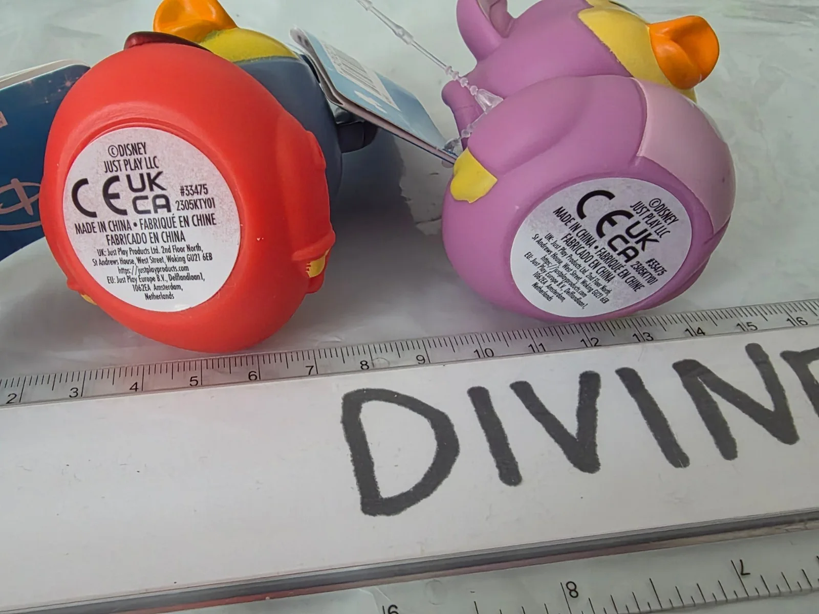 Disney Rubber Ducks Duckalooz Experiment 626 Stitch and Angel NEW from Lilo and, изображение 3