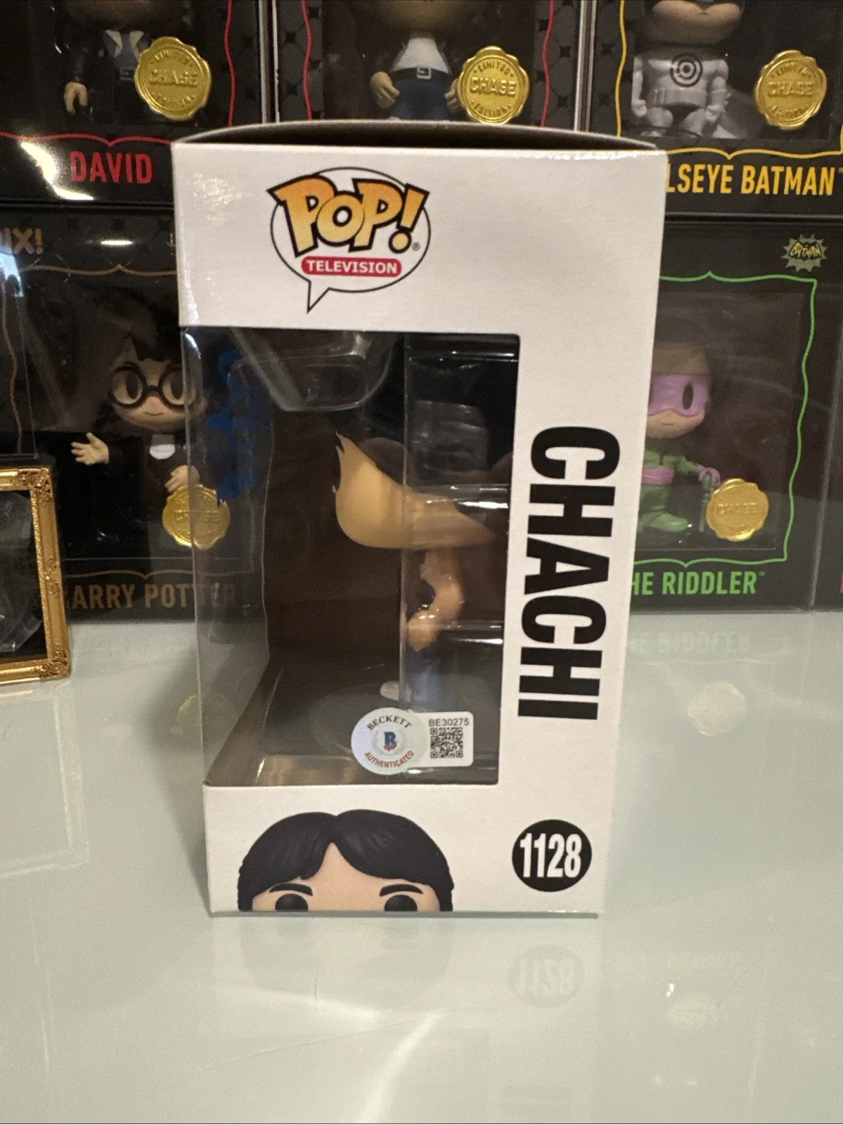 Scott Baio — Scott Baio Happy Days "Chachi" Signed #1128 Funko Pop Vinyl Figure BAS #BE30275, изображение 2