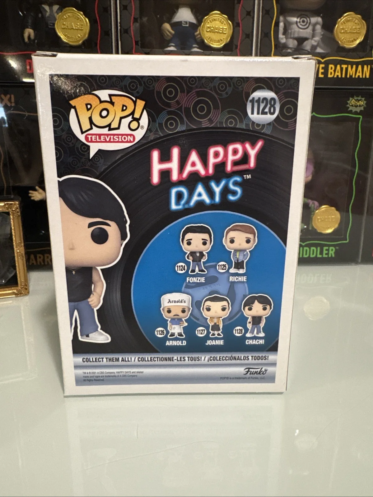 Scott Baio — Scott Baio Happy Days "Chachi" Signed #1128 Funko Pop Vinyl Figure BAS #BE30275, изображение 3